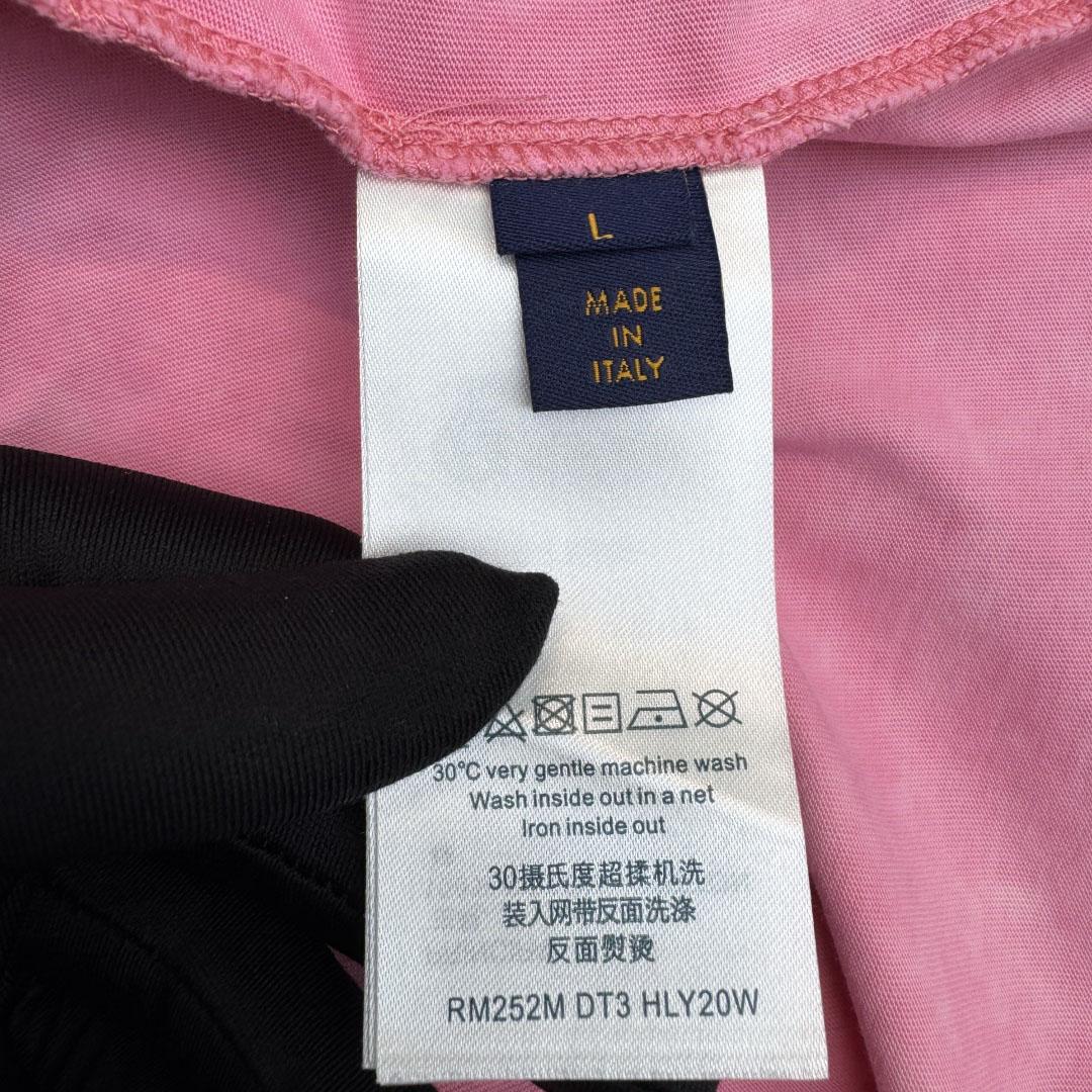 Louis Vuitton Washed Ribbed T-Shirt   1AHWA0 - EUR FASHION