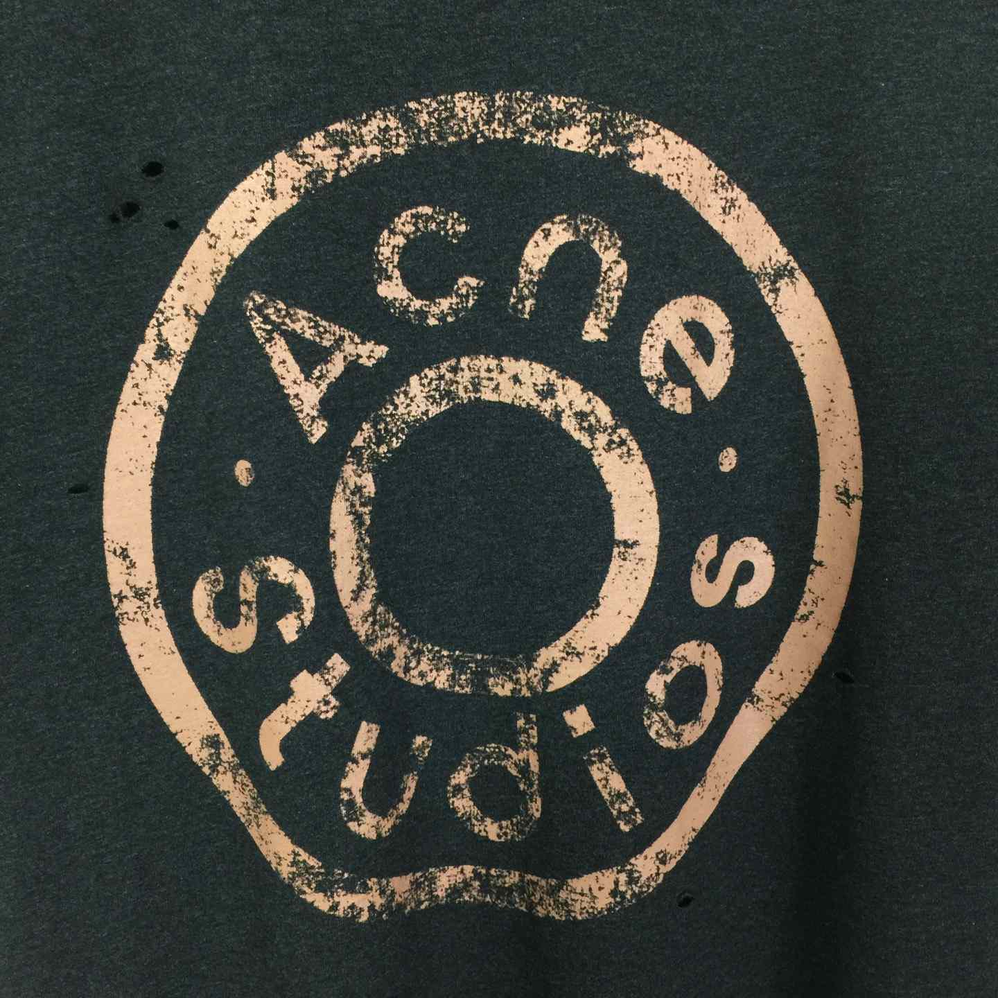 Acne Studios Relaxed Fit Logo T-shirt - EUR FASHION