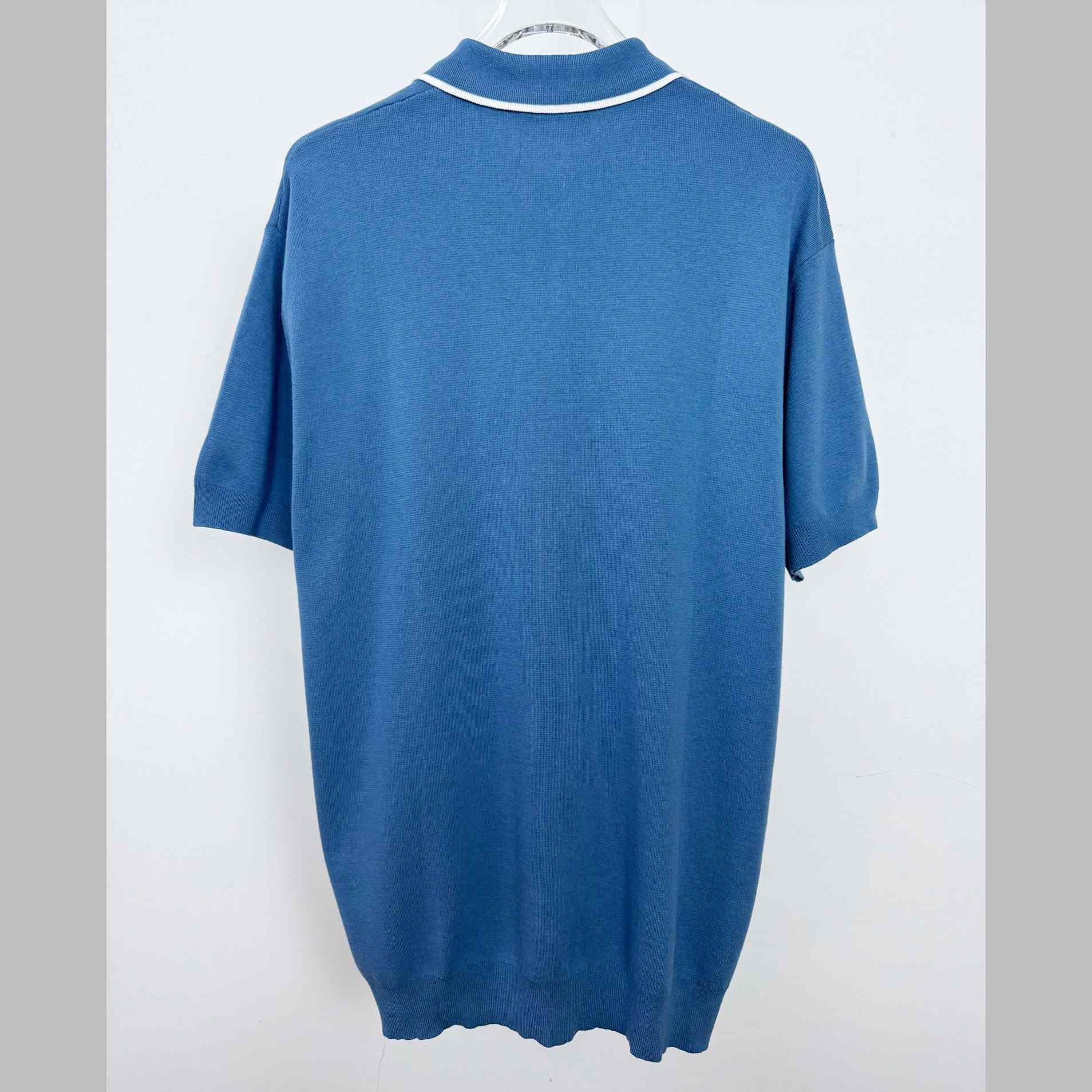Gucci Gg Silk And Cotton Jacquard Polo Shirt - EUR FASHION