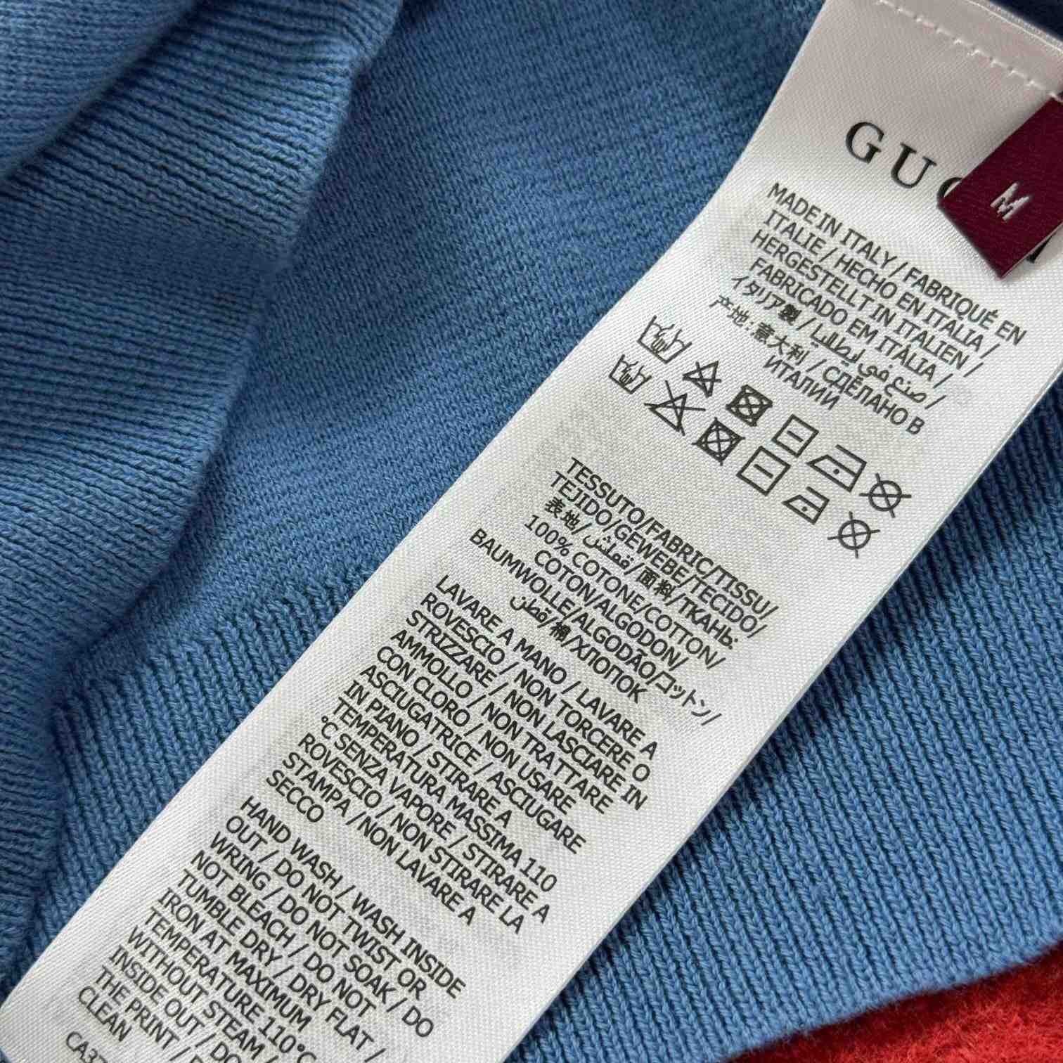Gucci Gg Silk And Cotton Jacquard Polo Shirt - EUR FASHION