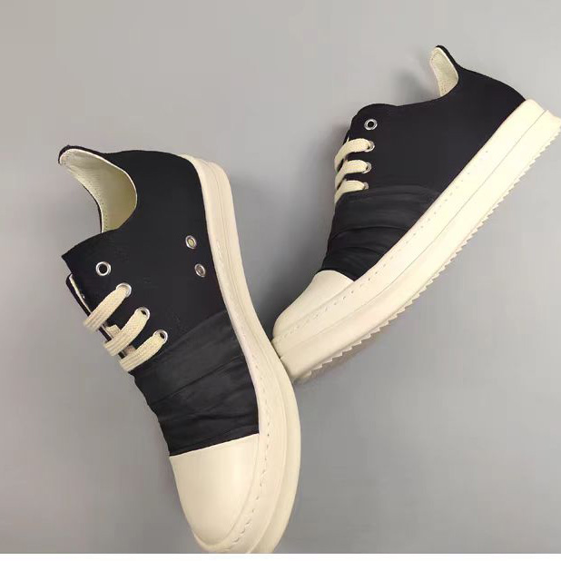 Rick Owens DRKSHDW Canvas Sneakers - EUR FASHION