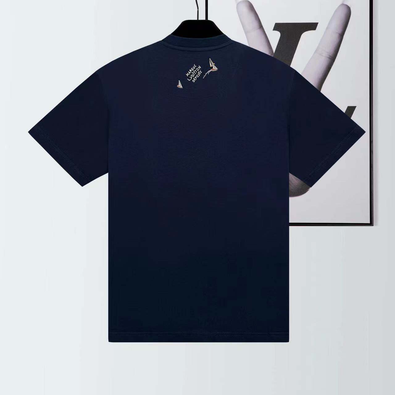Louis Vuitton Embroidered Cotton T-Shirt   1AHW62 - EUR FASHION