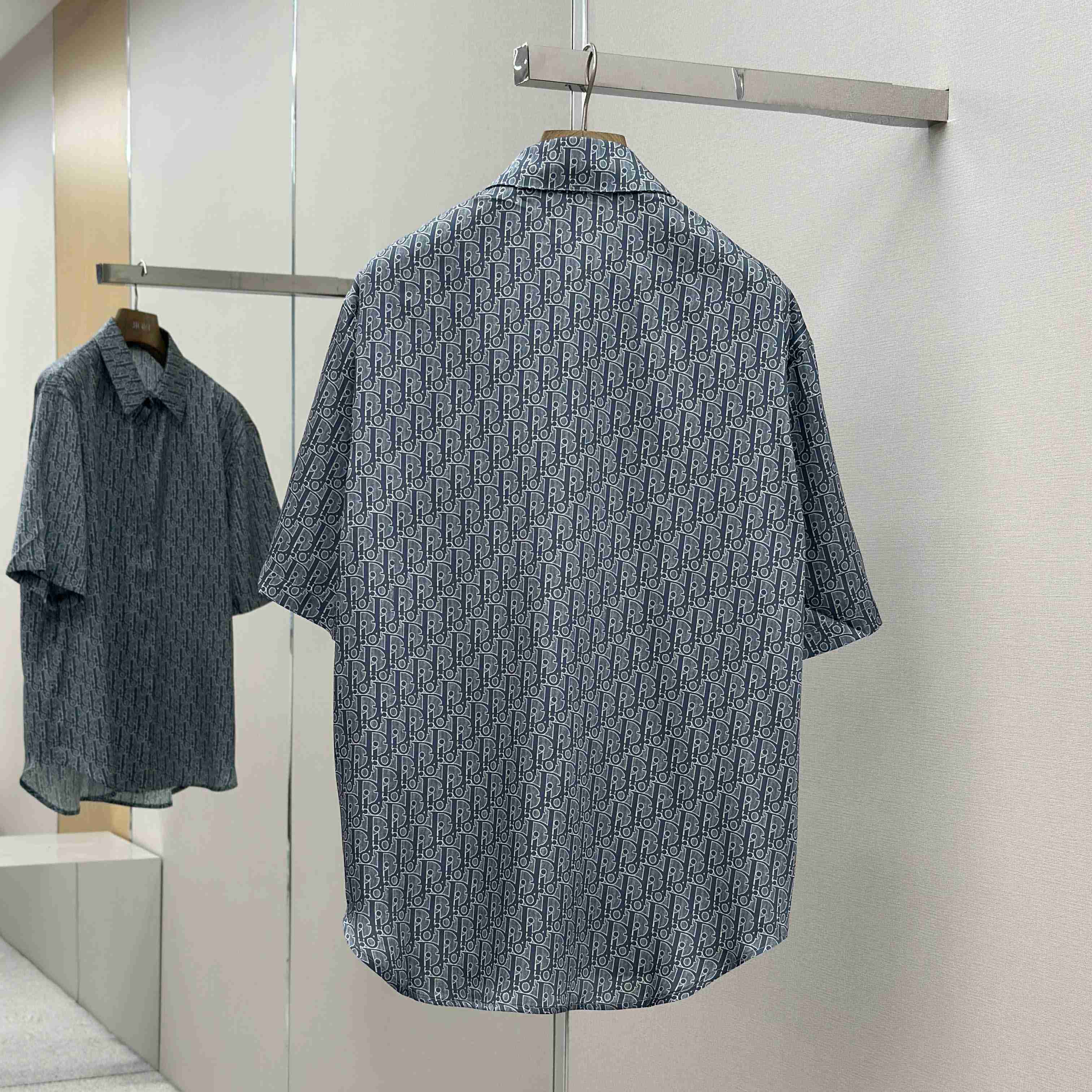 Dior Oblique Short-Sleeved Shirt - EUR FASHION