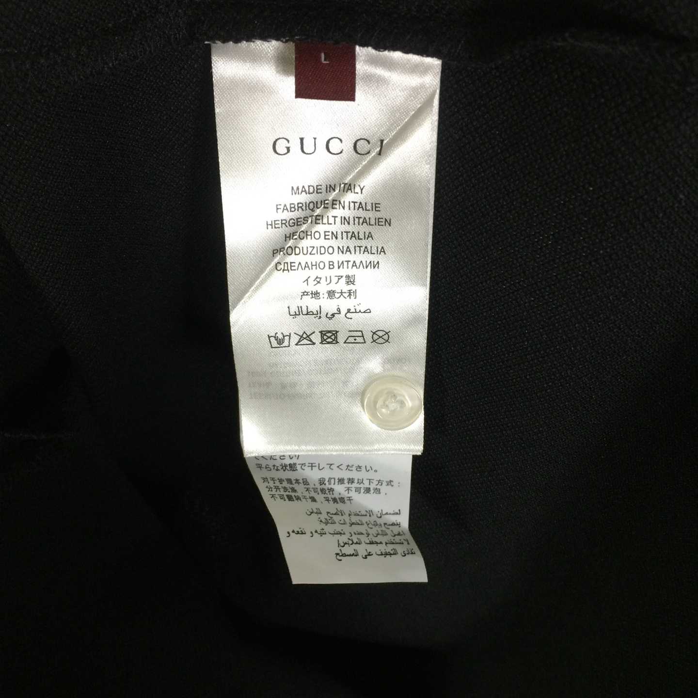 Gucci Cotton Piquet Polo Shirt - EUR FASHION