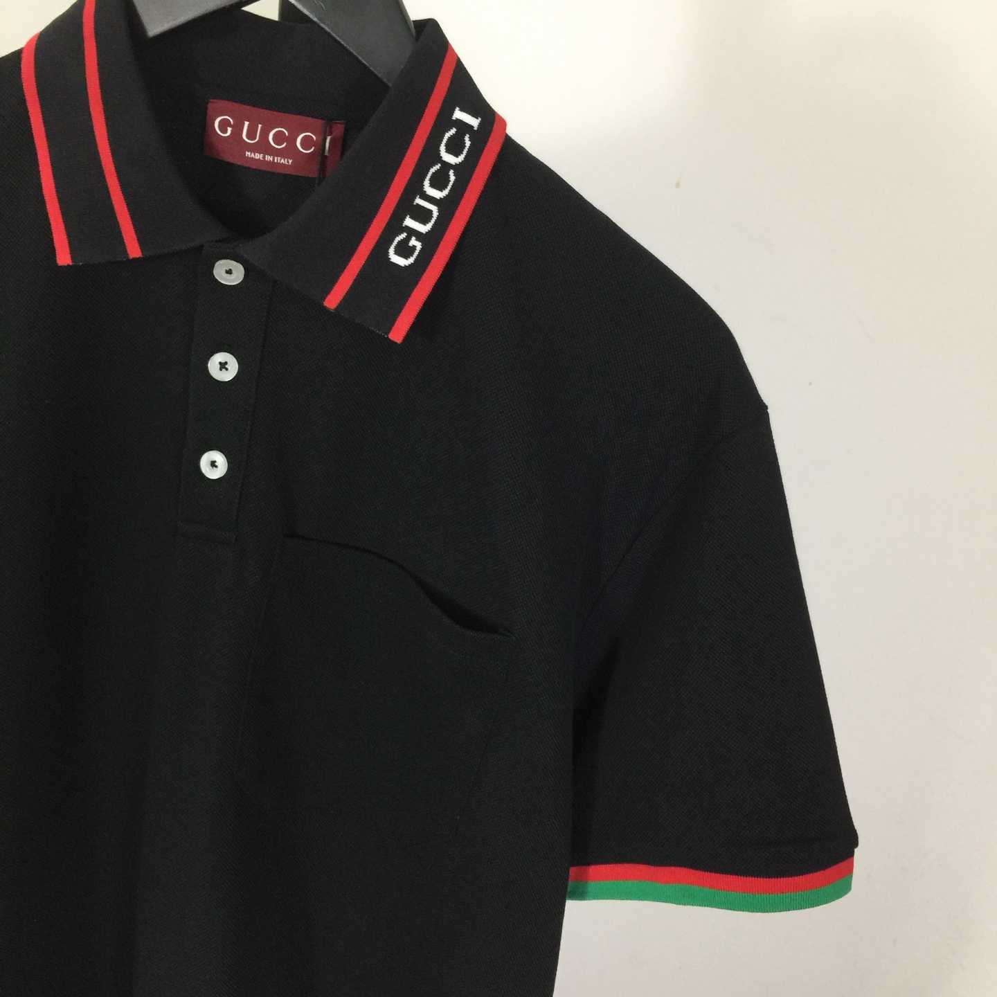Gucci Cotton Piquet Polo Shirt - EUR FASHION