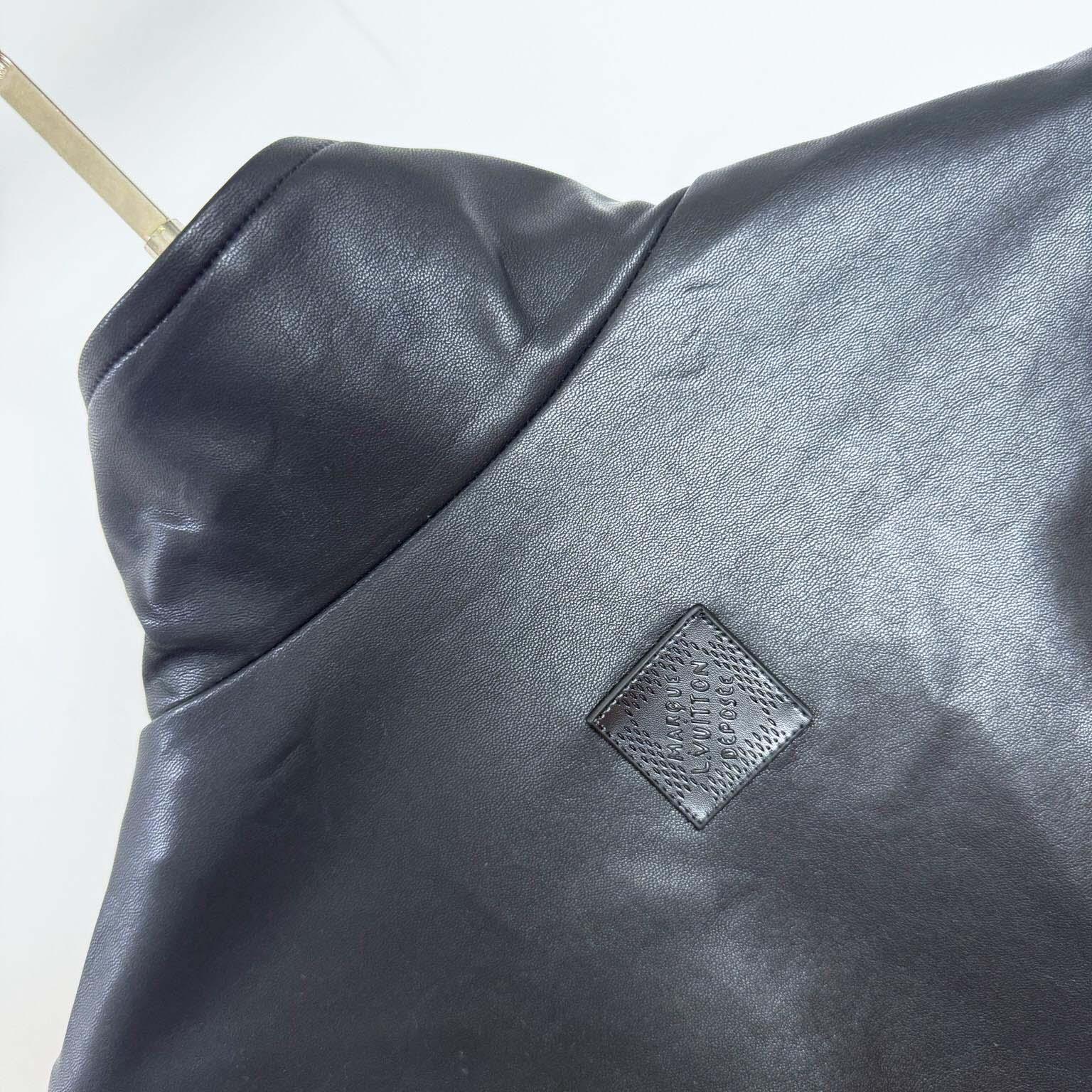 Louis Vuitton Leather Mix Track Top   1AHVM1 - EUR FASHION