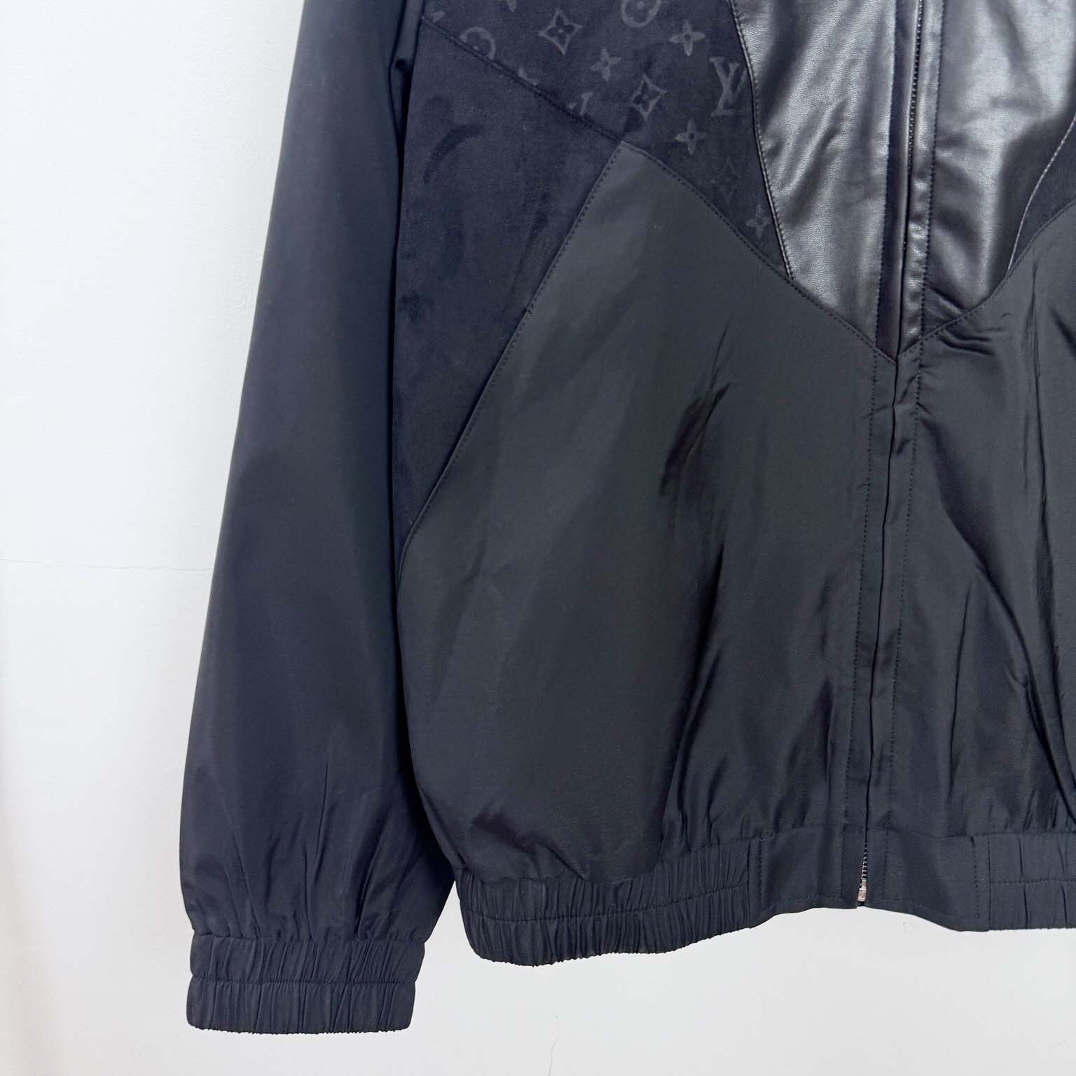 Louis Vuitton Leather Mix Track Top   1AHVM1 - EUR FASHION