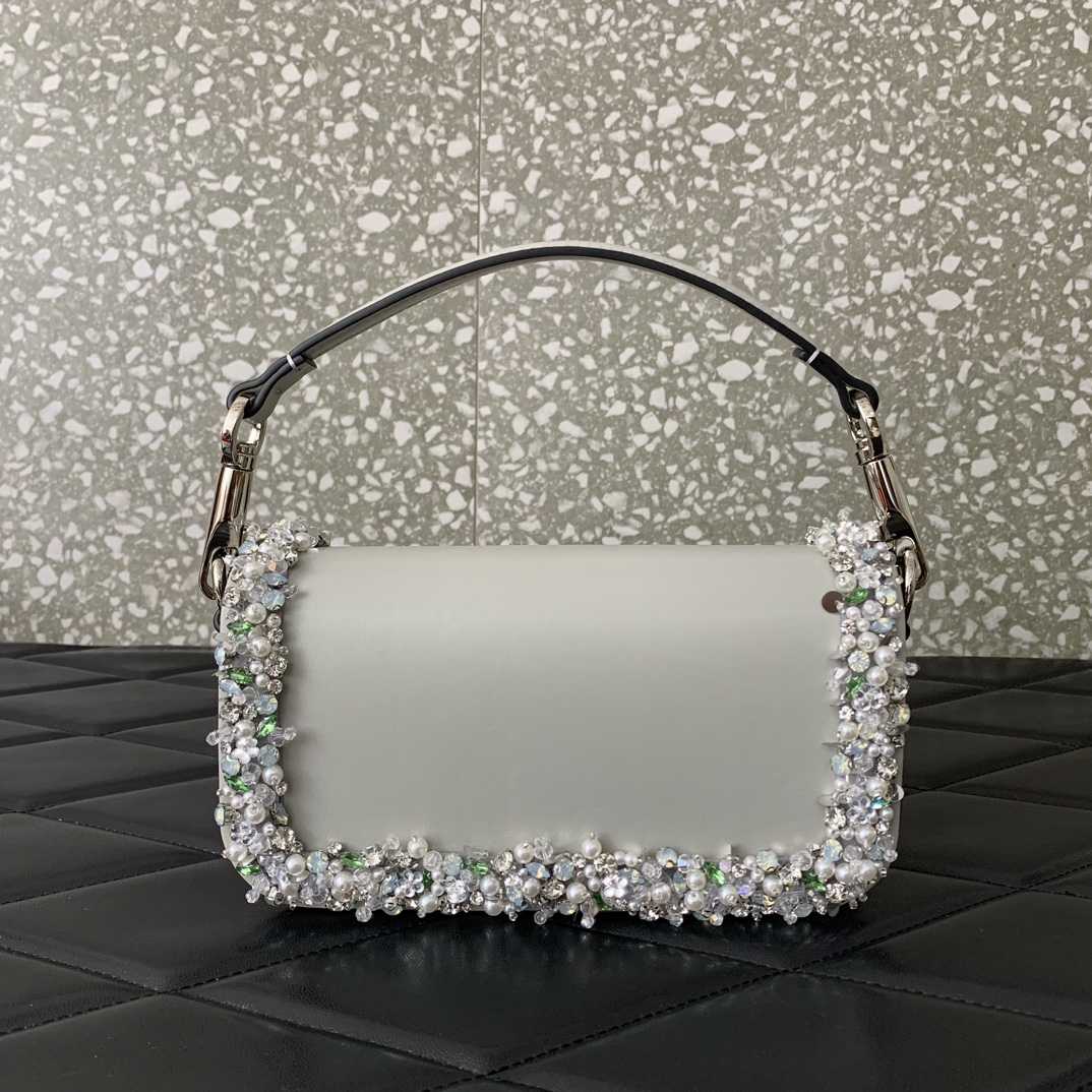 Valenti Garavani Locò Small Embroidered  Shoulder Bag - EUR FASHION