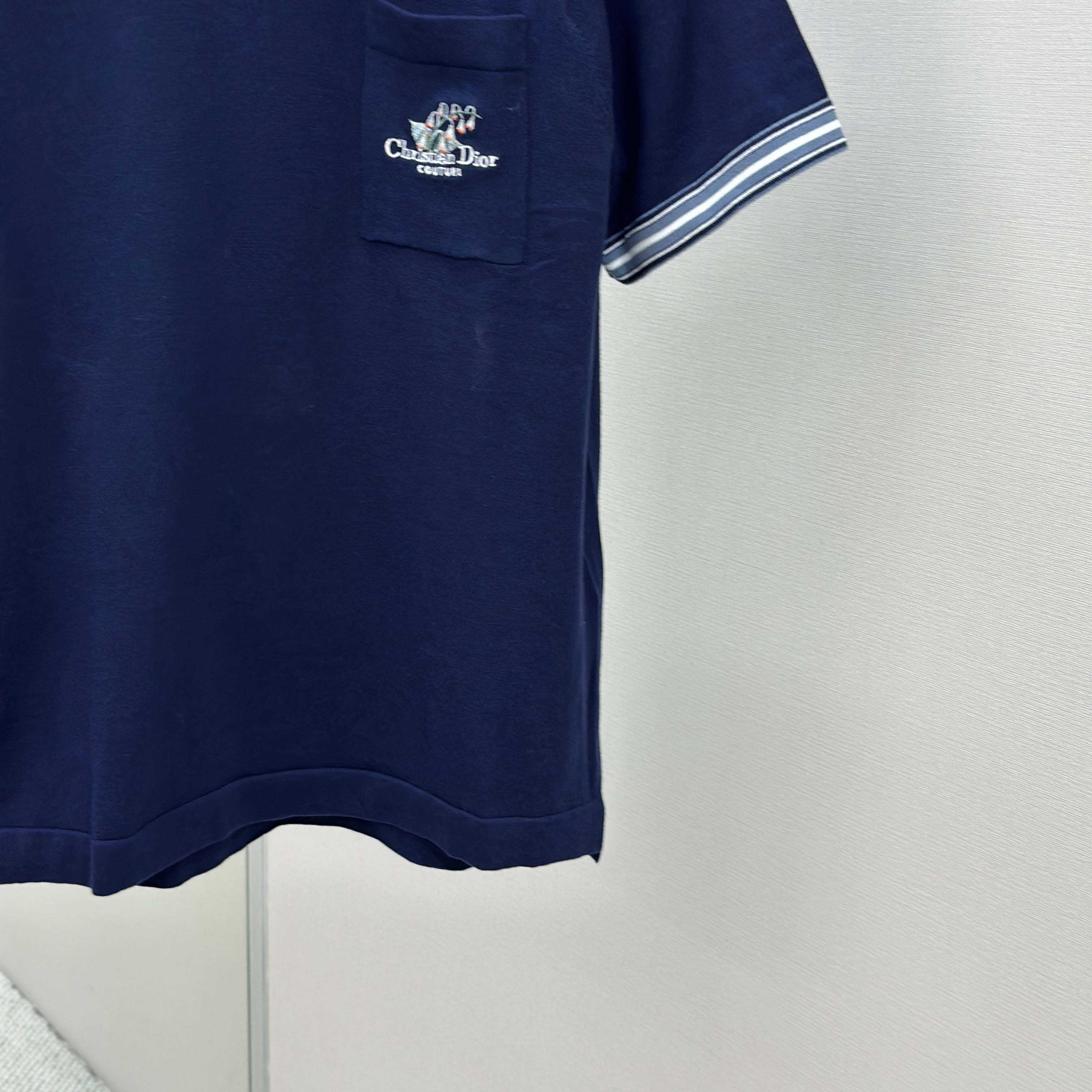 Christian Dior Couture Lily of the Valley Polo Shirt  - EUR FASHION
