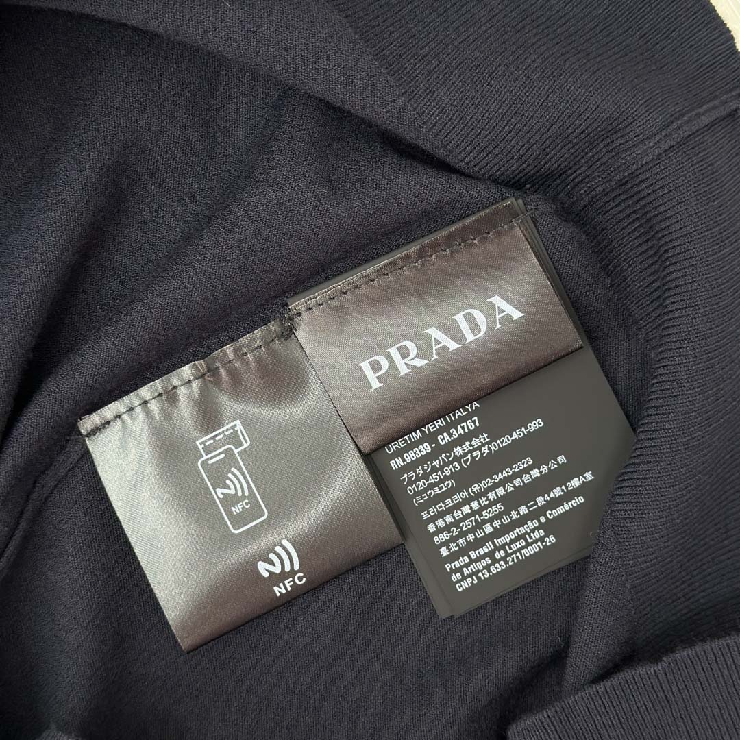 Prada Superfine Wool Polo Shirt - EUR FASHION