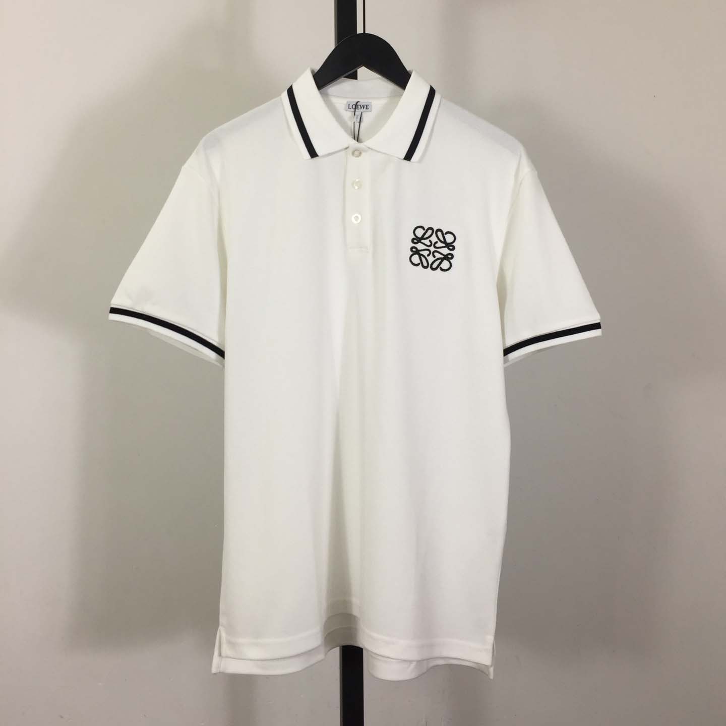 Loewe Logo Cotton Polo Shirt - EUR FASHION