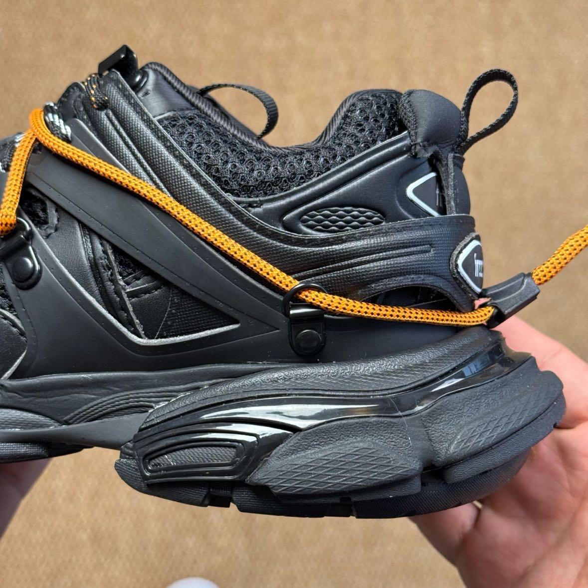 Balenciaga Track Trail Laces Sneaker In Black - EUR FASHION