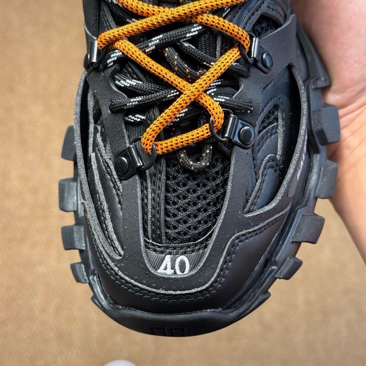 Balenciaga Track Trail Laces Sneaker In Black - EUR FASHION