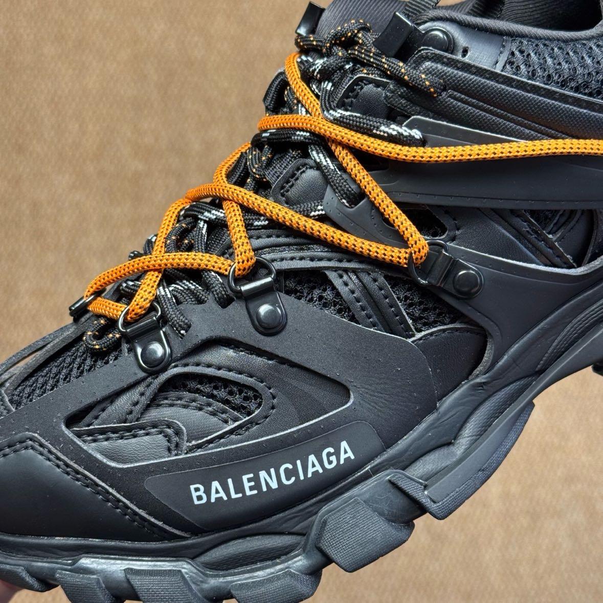 Balenciaga Track Trail Laces Sneaker In Black - EUR FASHION