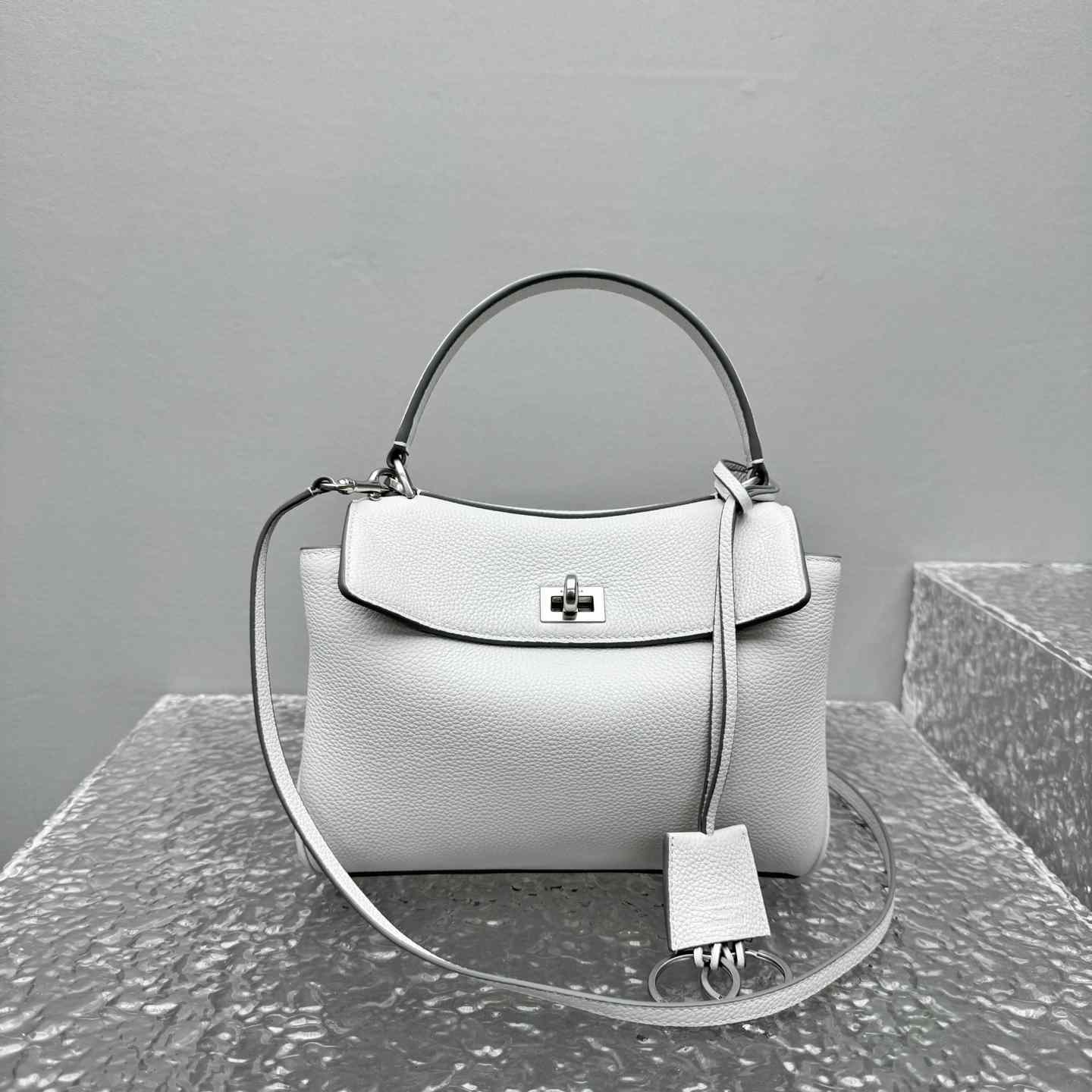 Balenciaga Rodeo Handbag Mini In White - EUR FASHION