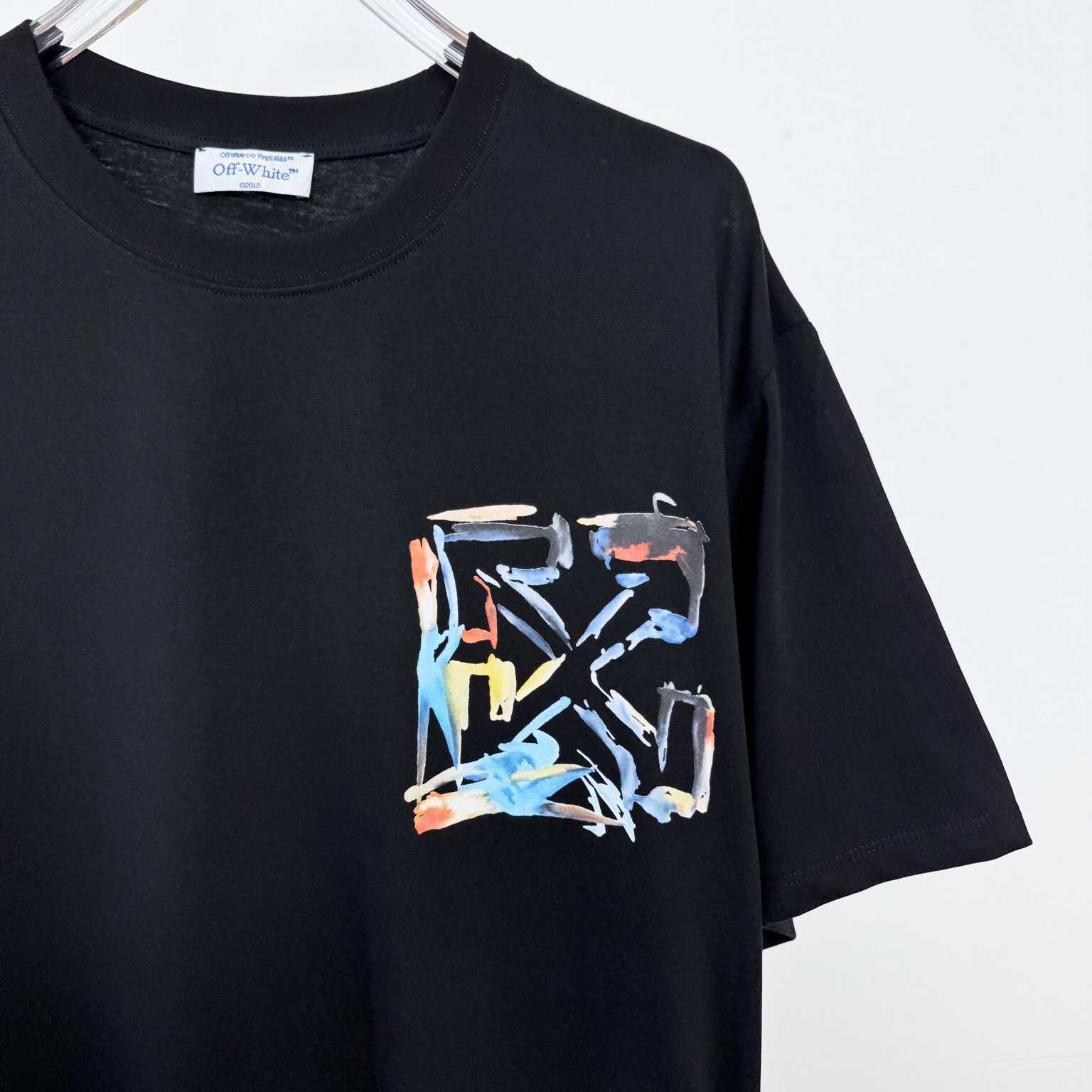 Off-White Watercolor Arrow T-Shirt - EUR FASHION