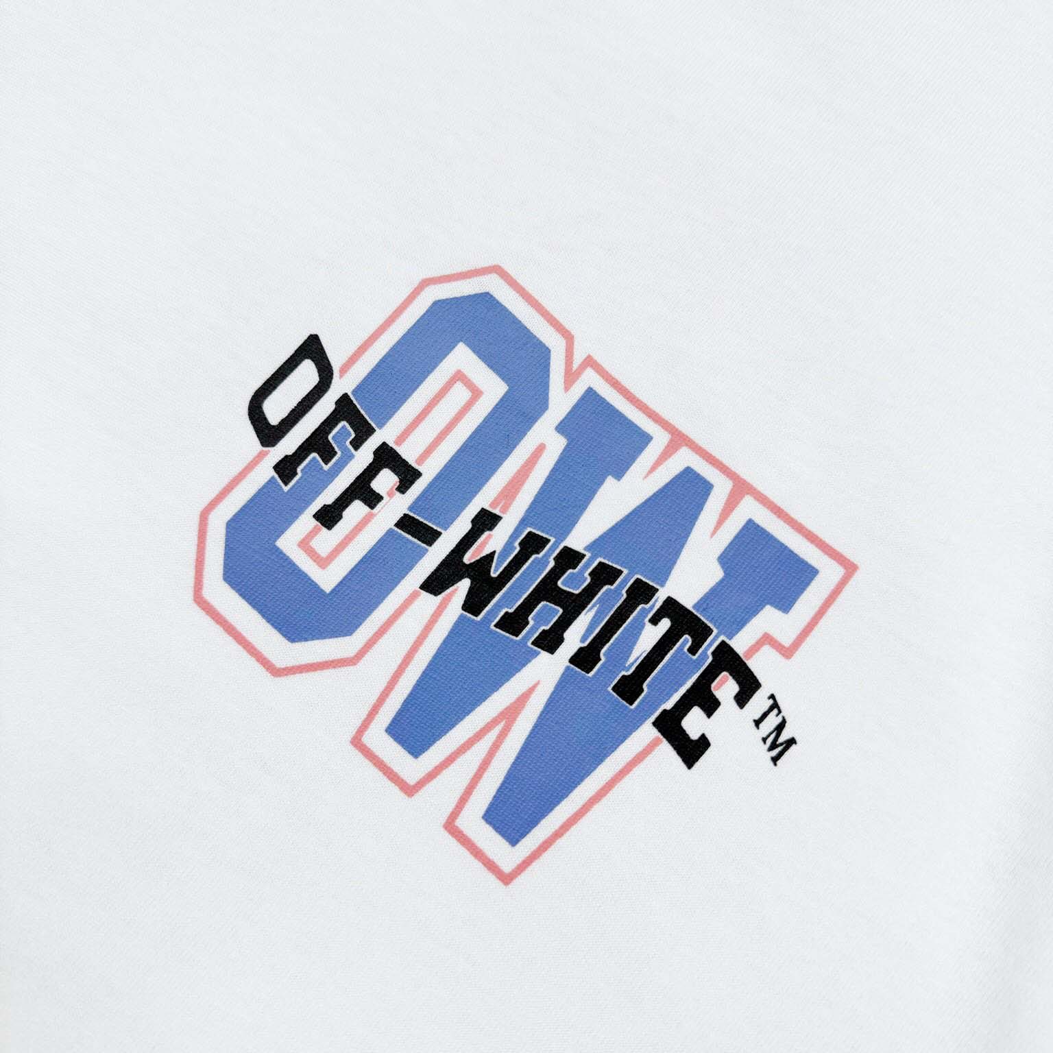 Off White Varsity Arrow T-Shirt - EUR FASHION