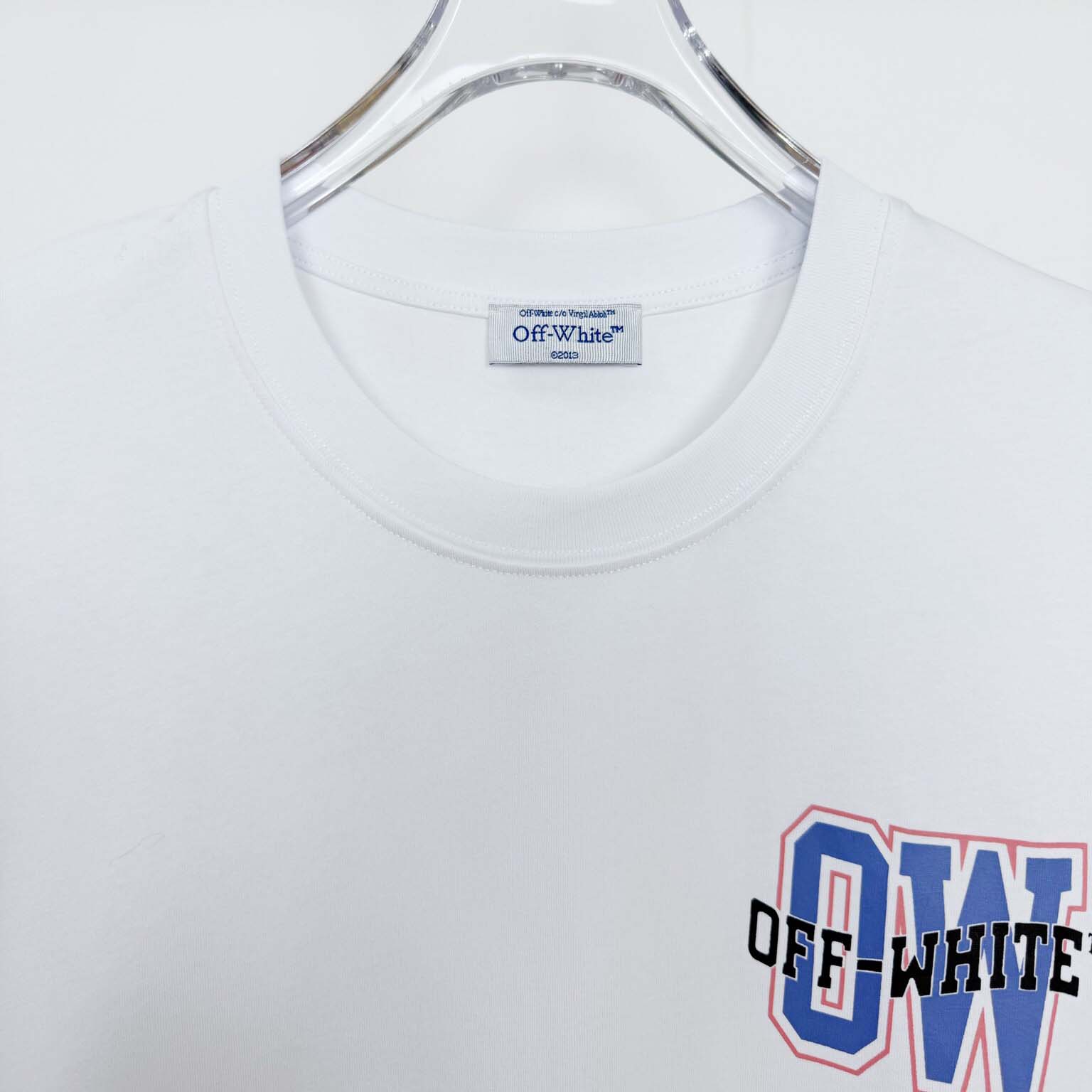 Off White Varsity Arrow T-Shirt - EUR FASHION