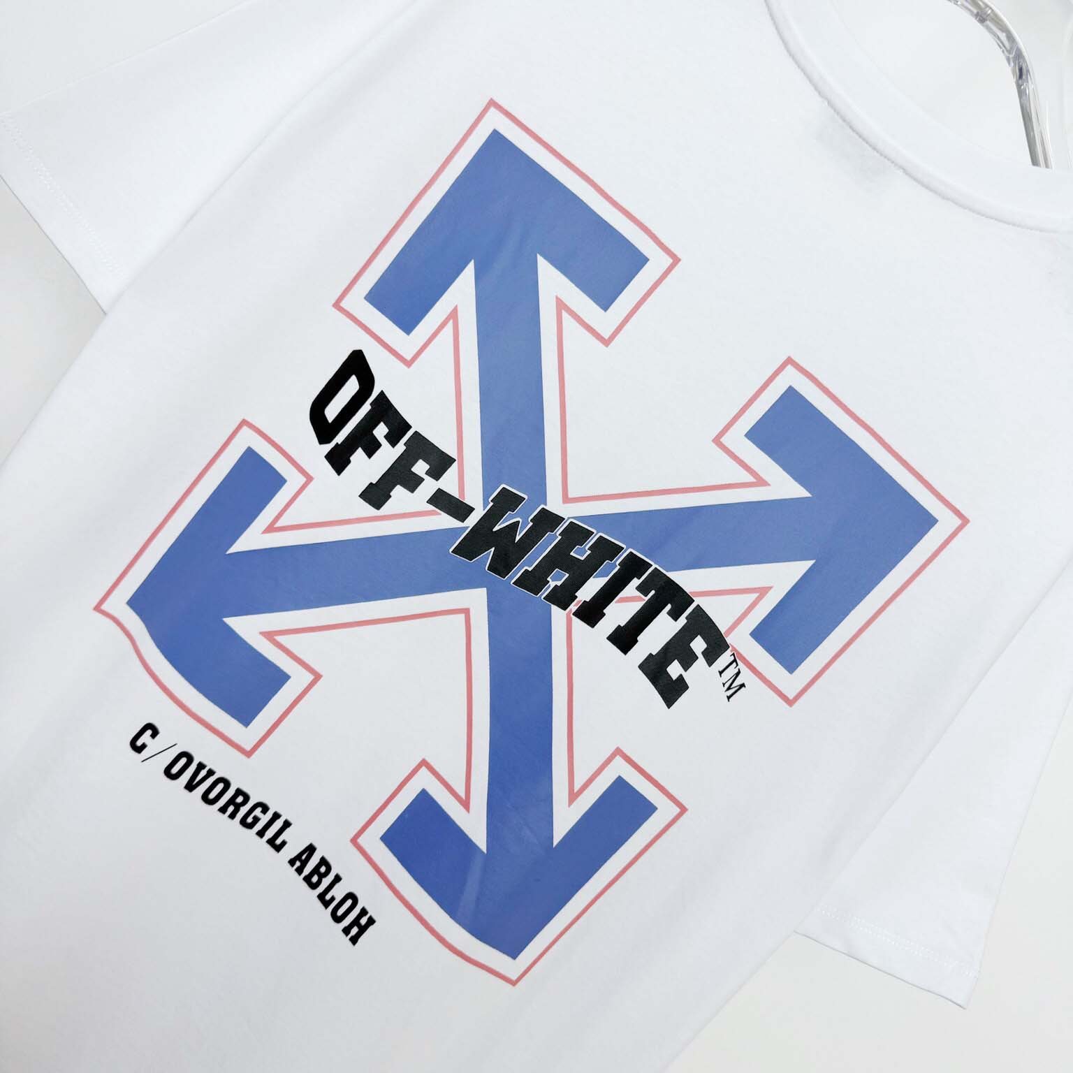Off White Varsity Arrow T-Shirt - EUR FASHION