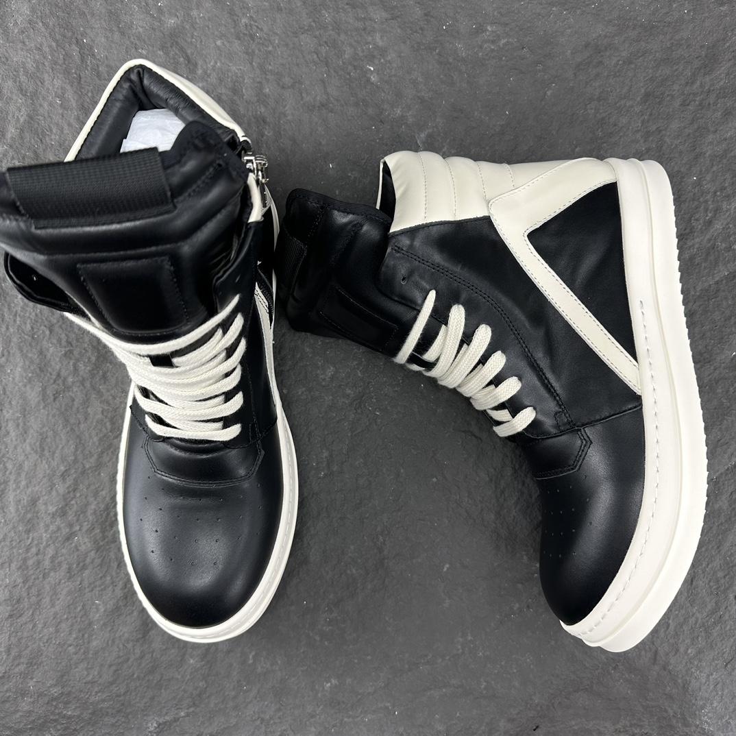 Rick Owens Geobasket High Top Sneakers - EUR FASHION