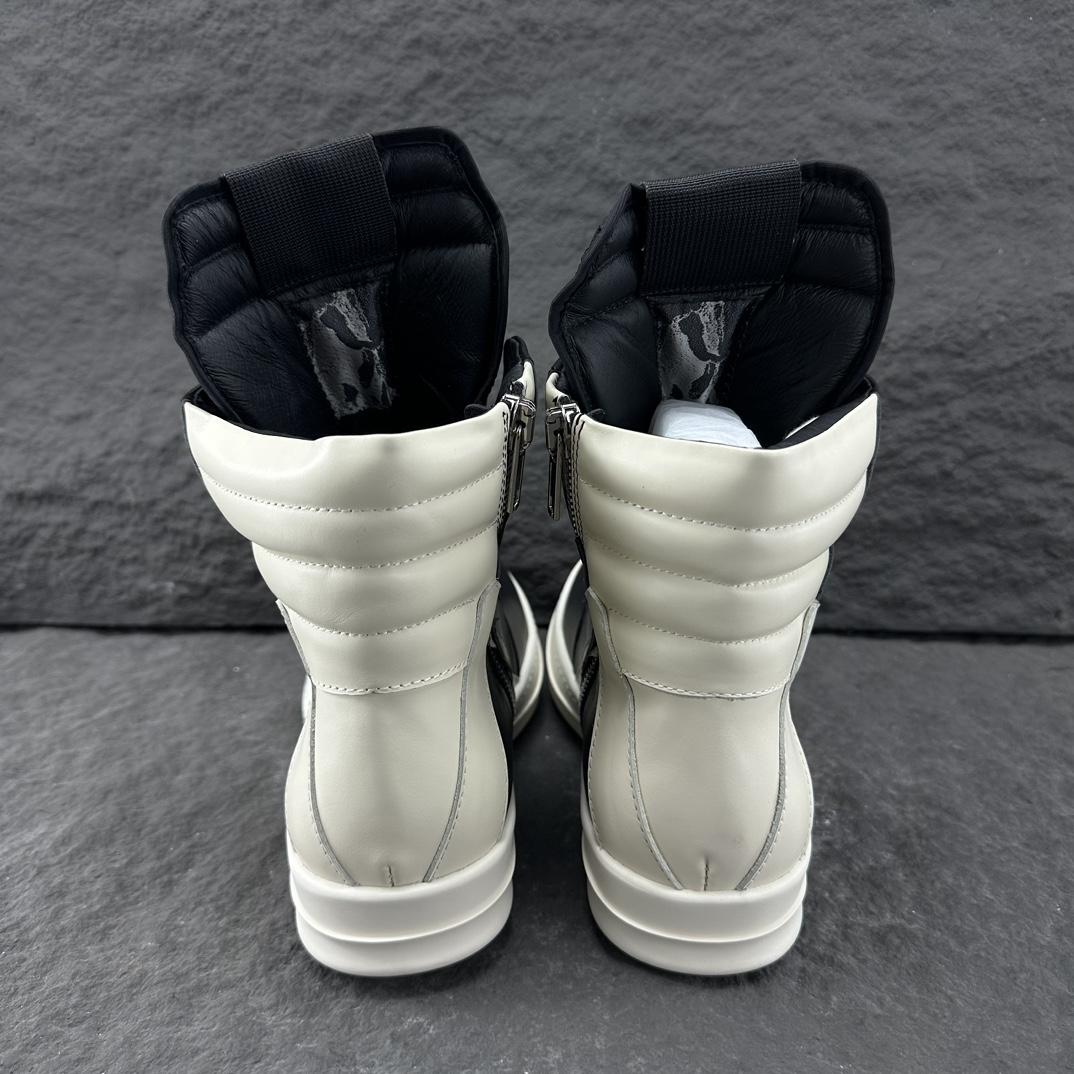 Rick Owens Geobasket High Top Sneakers - EUR FASHION