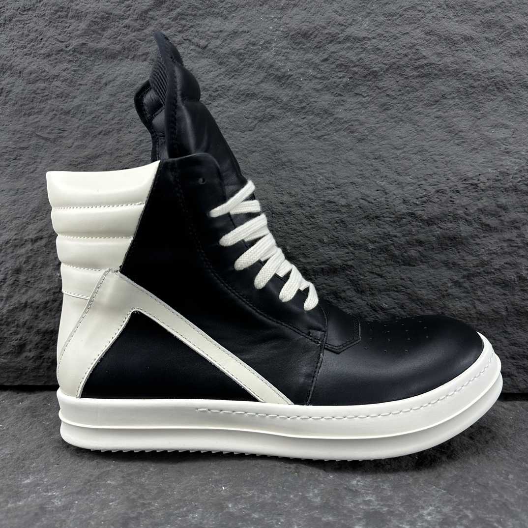Rick Owens Geobasket High Top Sneakers - EUR FASHION