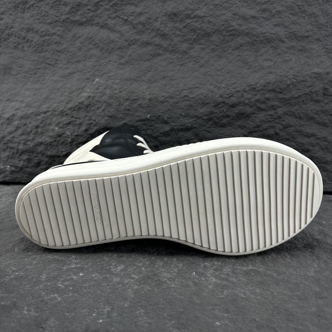 Rick Owens Geobasket High Top Sneakers - EUR FASHION