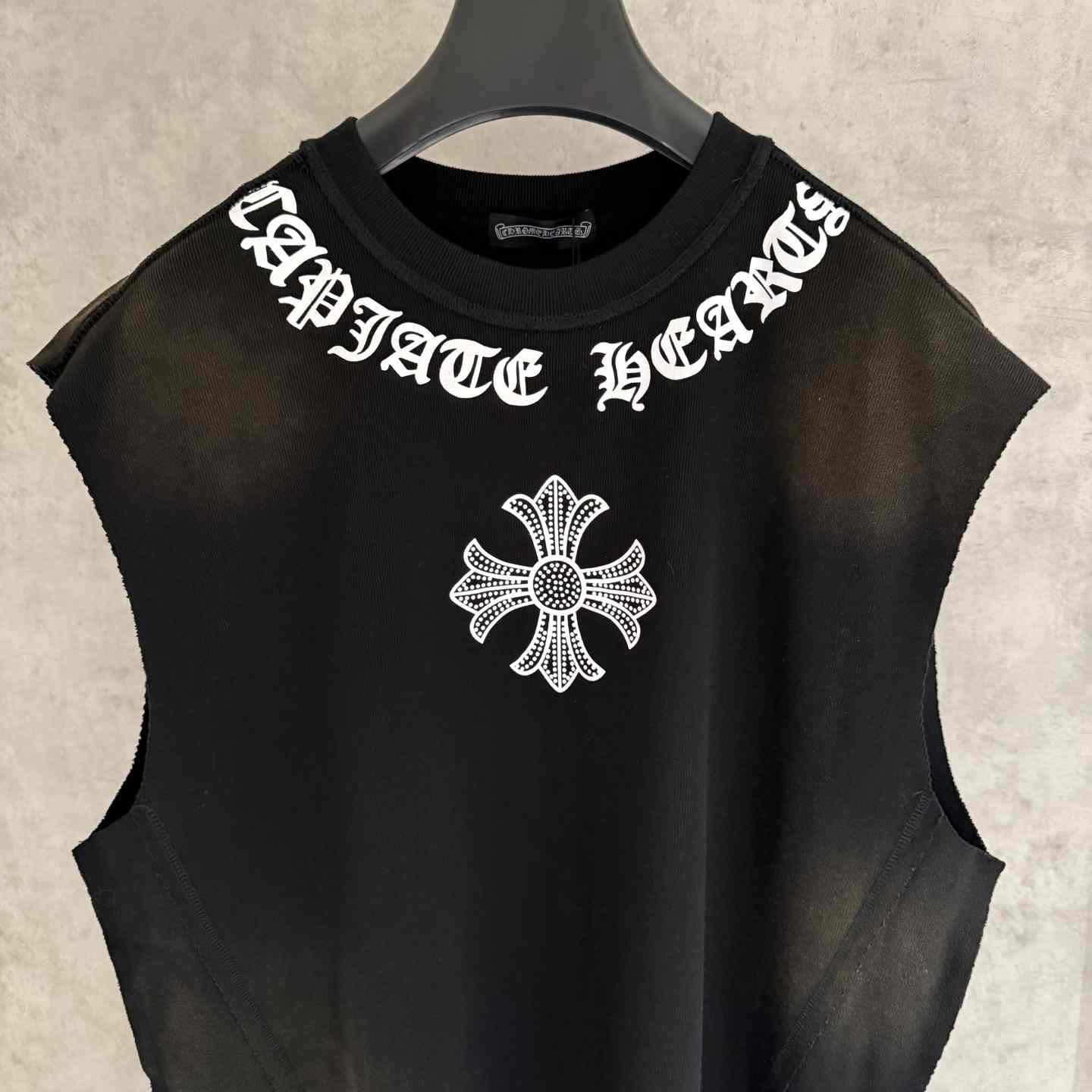 Chrome Hearts Cotton Tank Top - EUR FASHION
