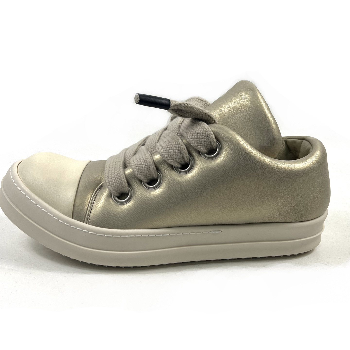 Rick Owens Jumbolaced Padded Sneakers - EUR FASHION