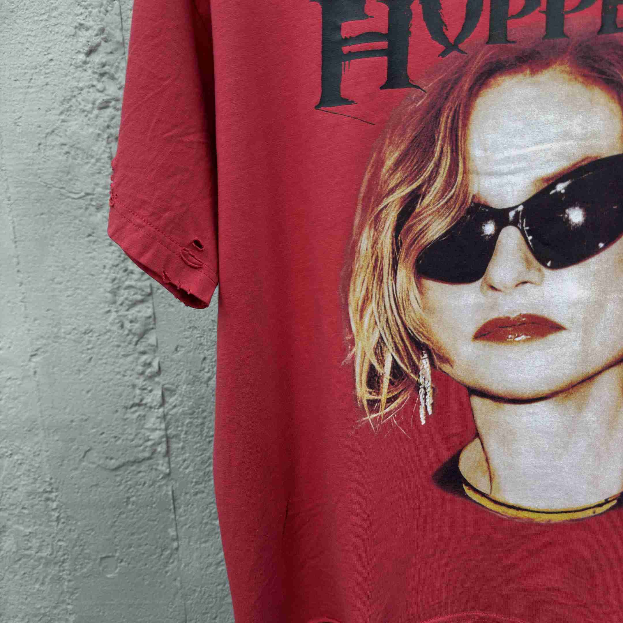 Balenciaga Isabelle Boxy T-Shirt in faded red dry jersey - EUR FASHION