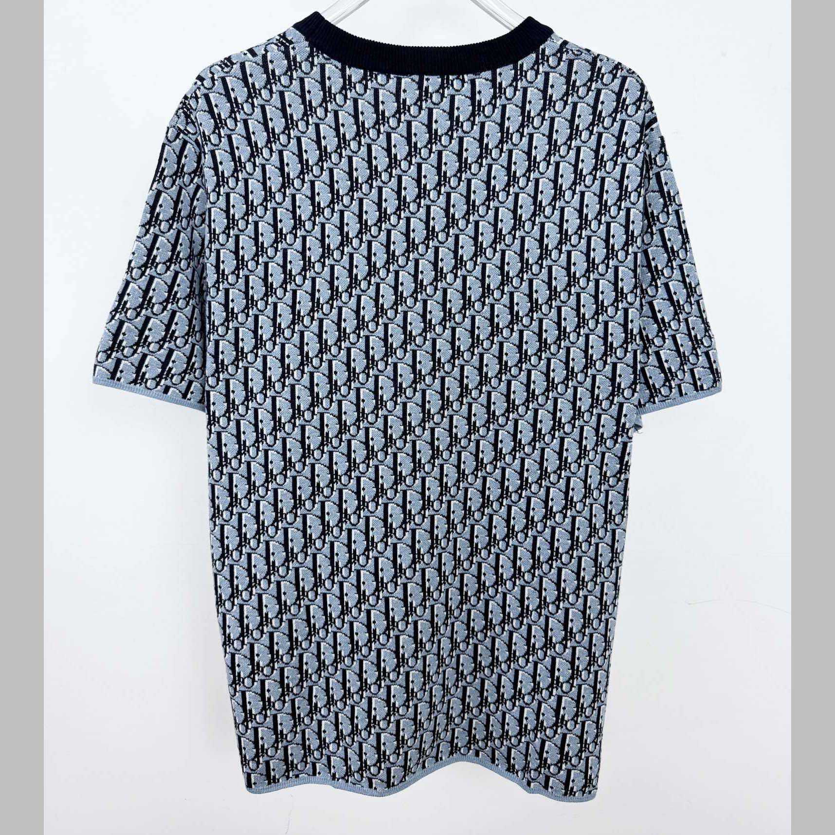 Dior Oblique T-Shirt, Relaxed Fit   - EUR FASHION