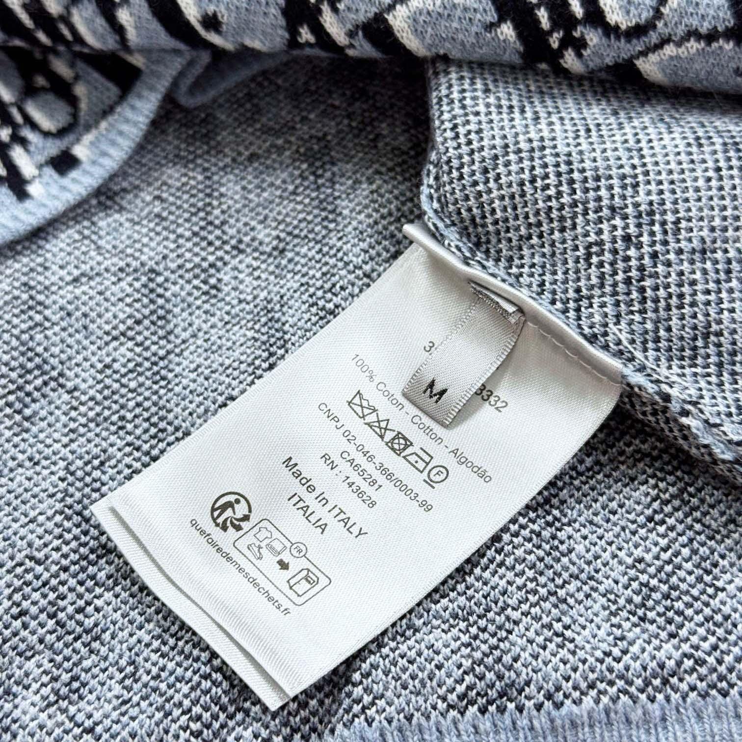 Dior Oblique T-Shirt, Relaxed Fit   - EUR FASHION