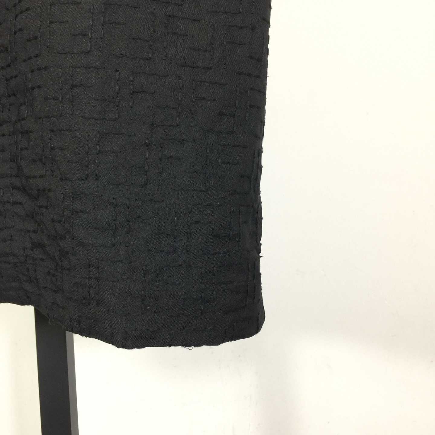 Fendi Black Linen FF Jacquard Shirt - EUR FASHION