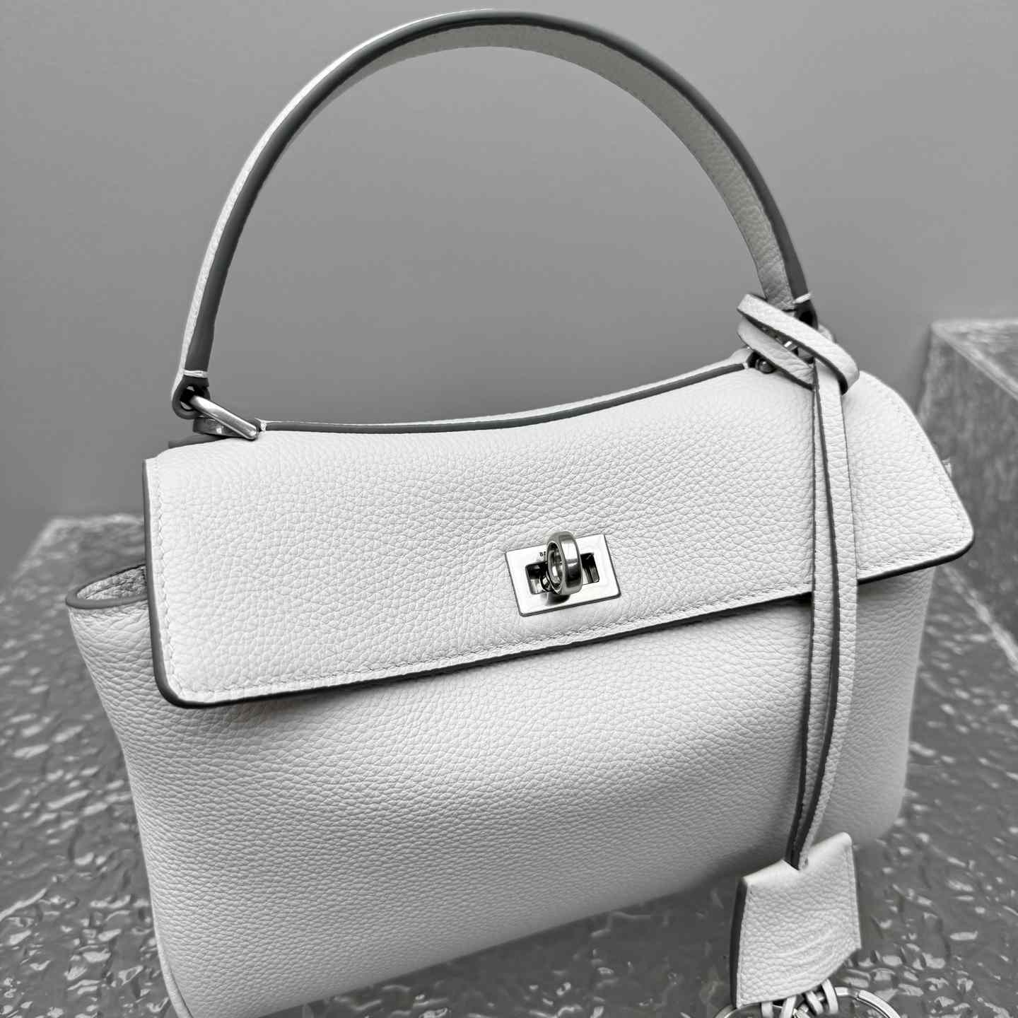 Balenciaga Rodeo Handbag Mini In White - EUR FASHION