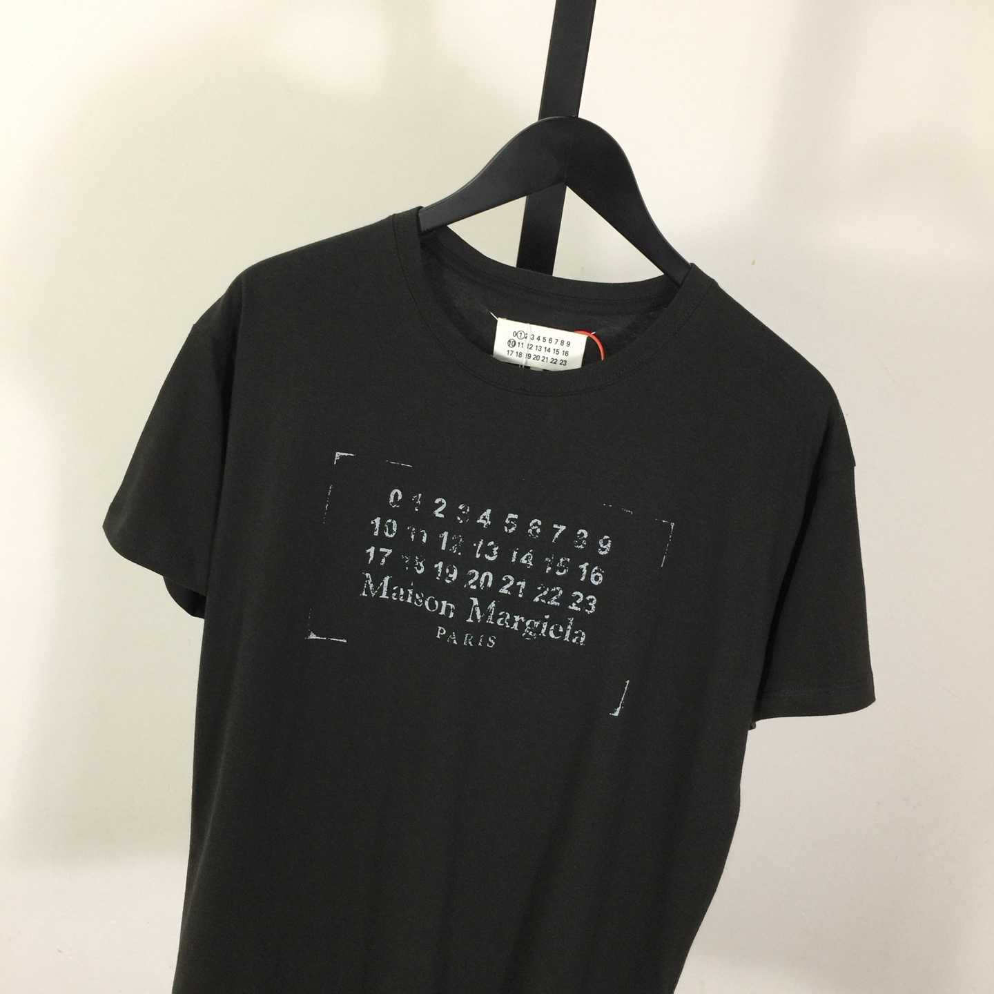 Maison Margiela Printed cotton-jersey T-shirt - EUR FASHION