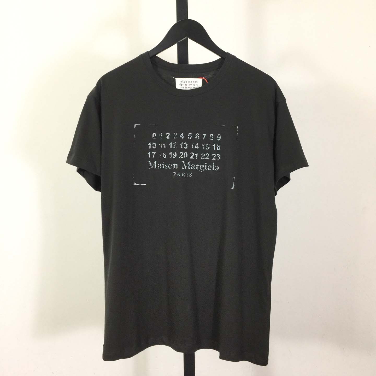 Maison Margiela Printed cotton-jersey T-shirt - EUR FASHION