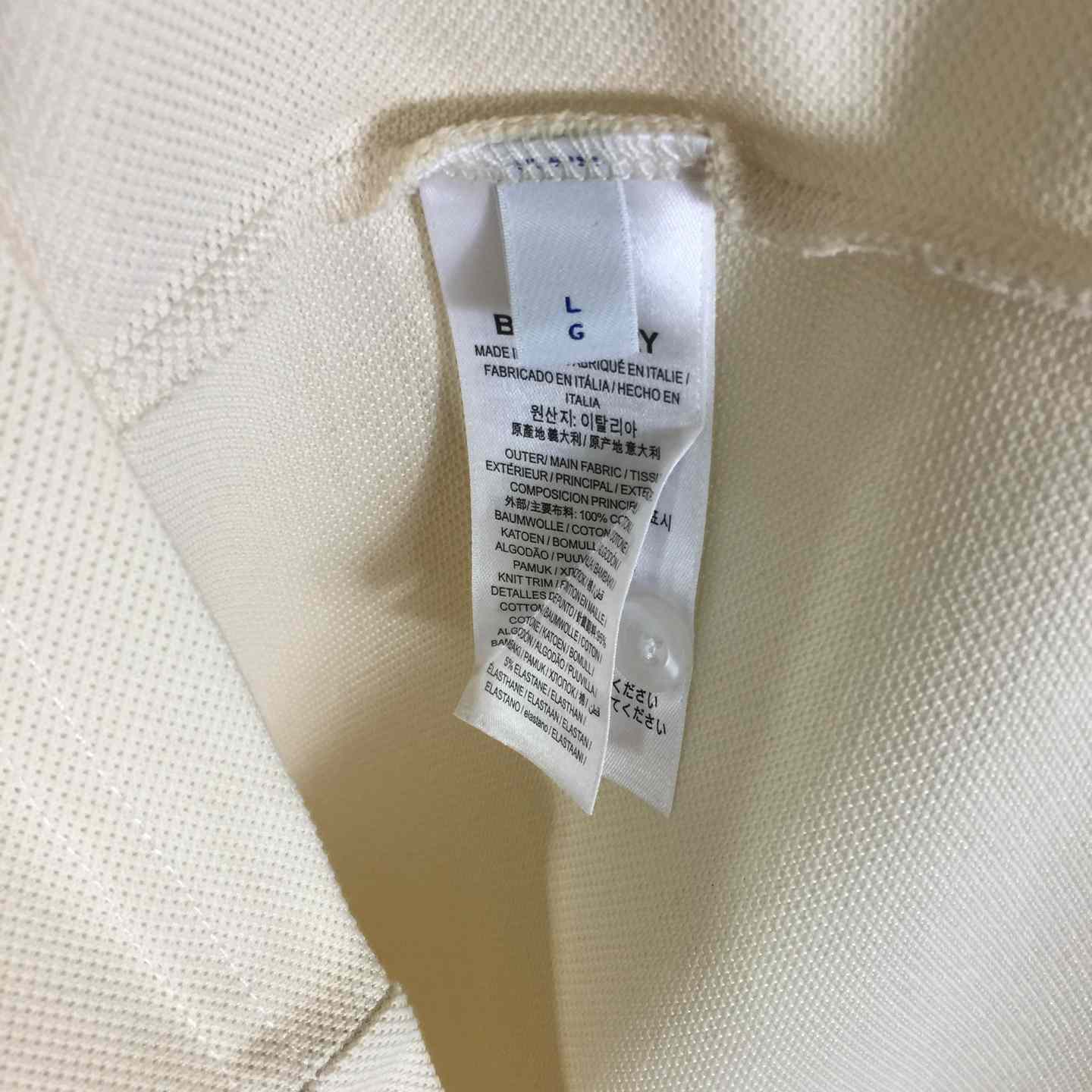 Burberry Cotton Polo Shirt - EUR FASHION