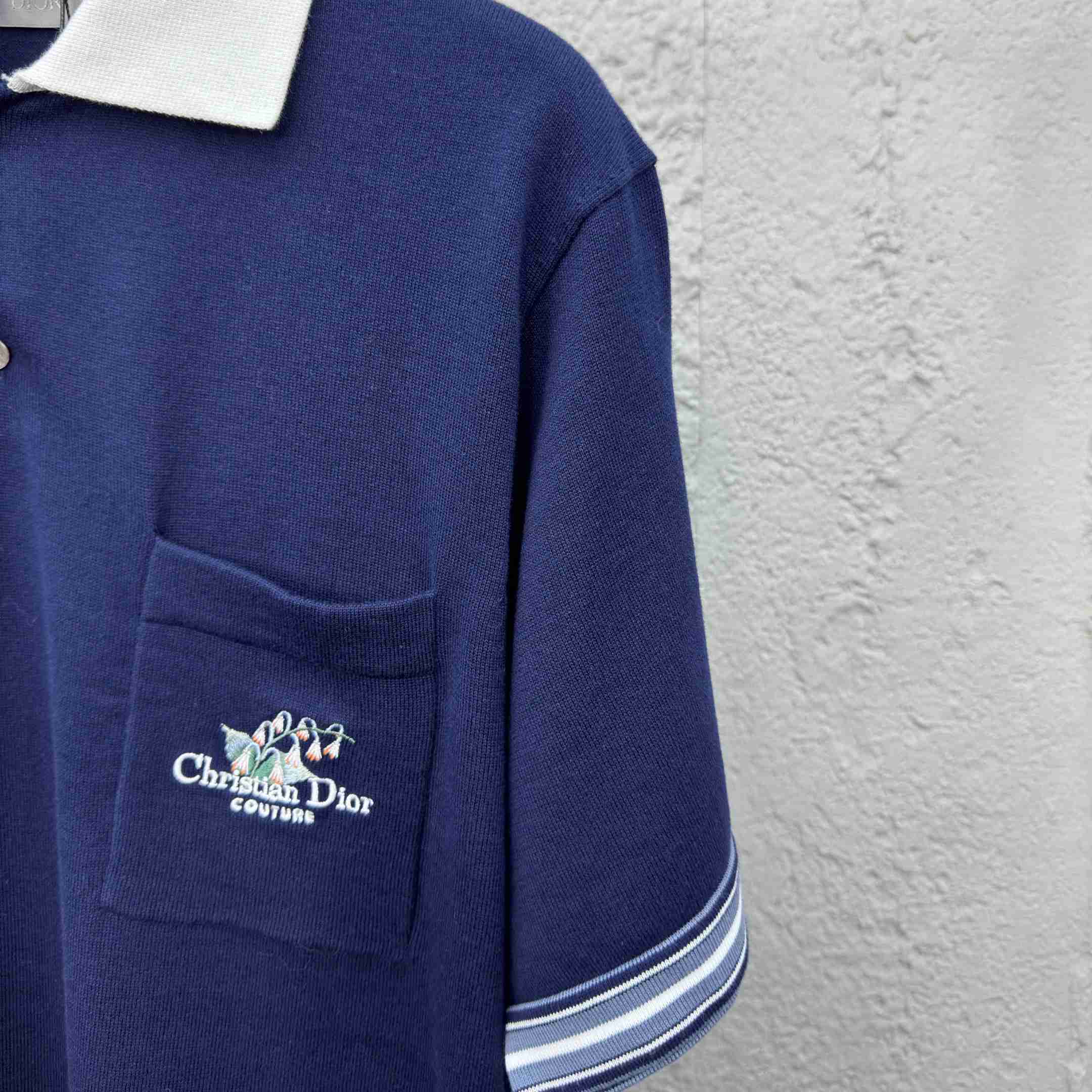 Christian Dior Couture Lily of the Valley Polo Shirt  - EUR FASHION