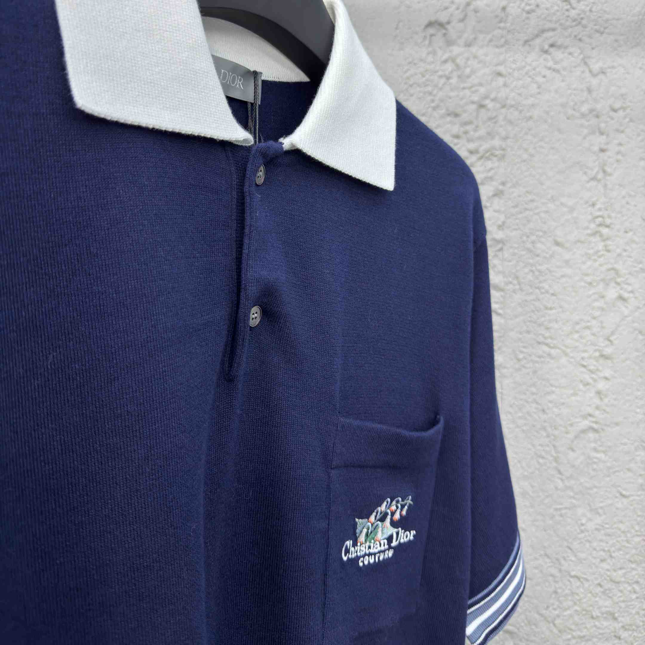Christian Dior Couture Lily of the Valley Polo Shirt  - EUR FASHION