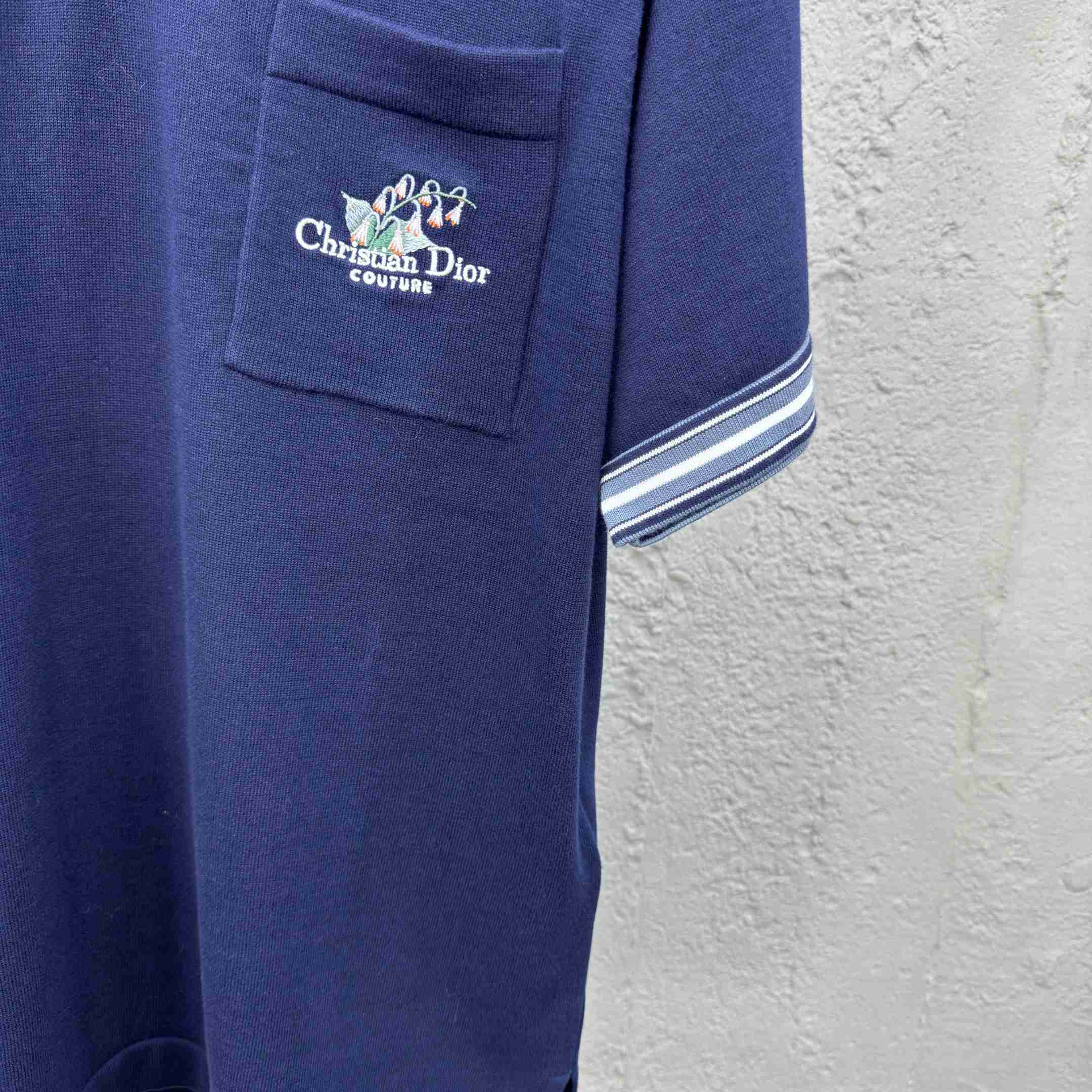 Christian Dior Couture Lily of the Valley Polo Shirt  - EUR FASHION