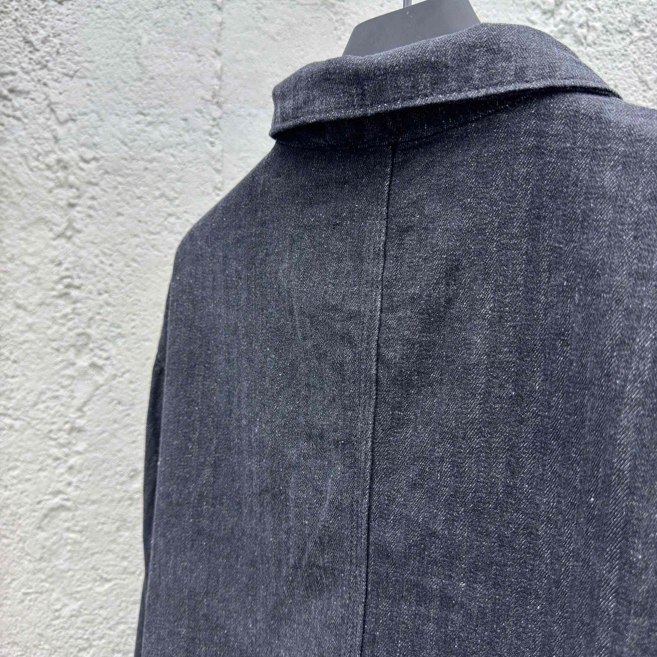 Prada Chevron Denim Blouson Jacket - EUR FASHION