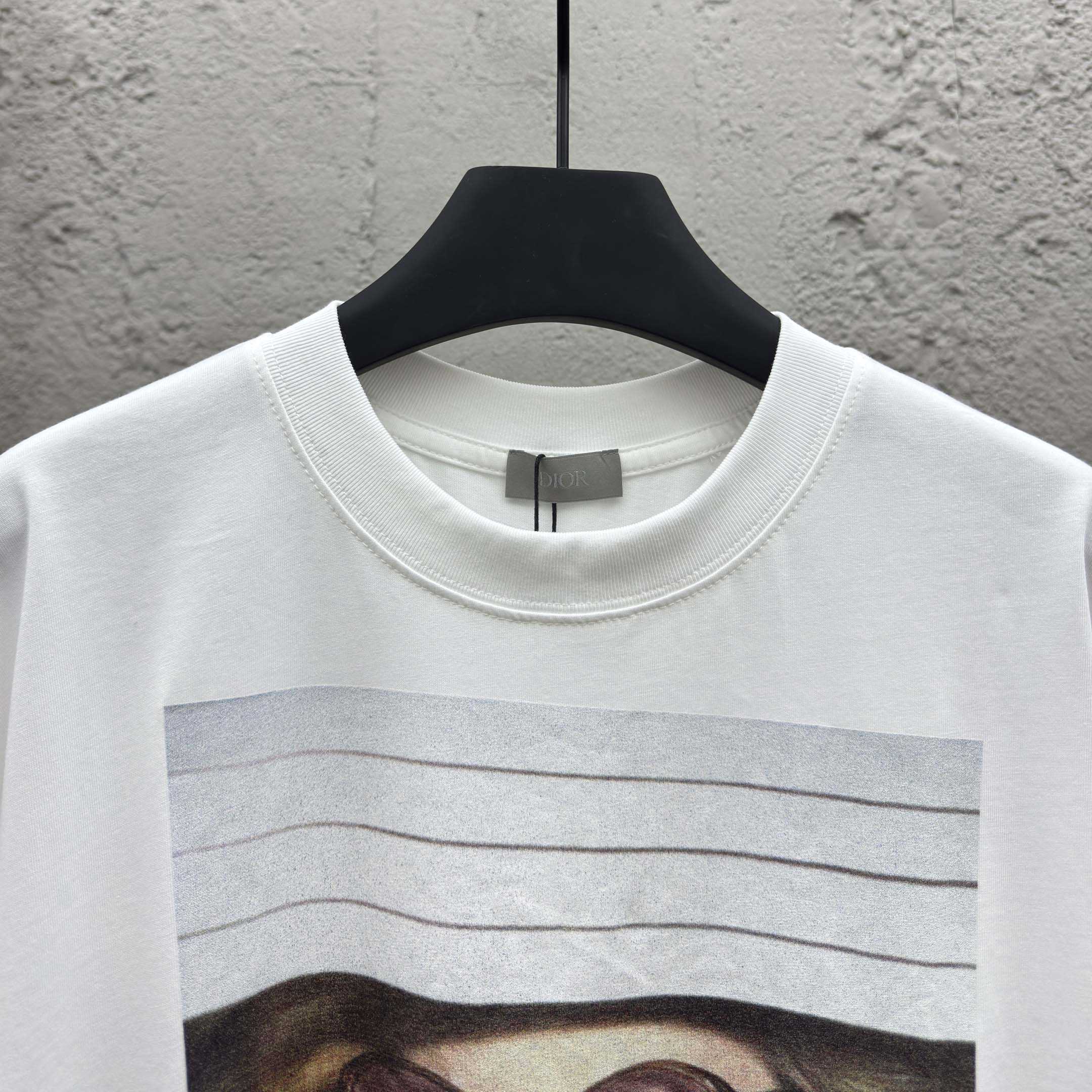 Dior Heritage Printed T-Shirt, Regular Fit    - EUR FASHION