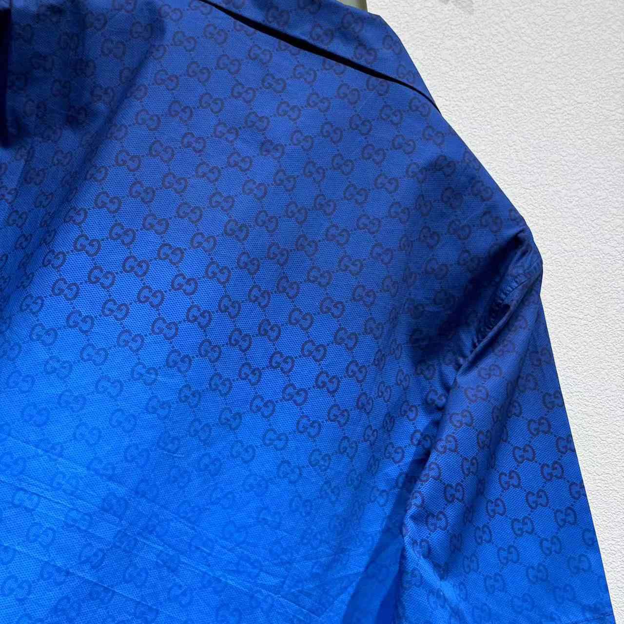 Gucci Printed Cotton Poplin Bowling Shirt - EUR FASHION