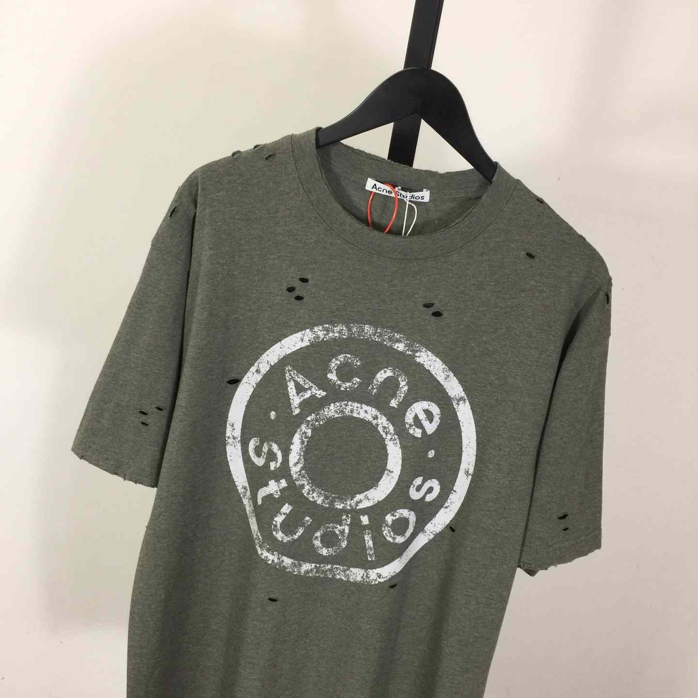 Acne Studios Relaxed Fit Logo T-shirt - EUR FASHION