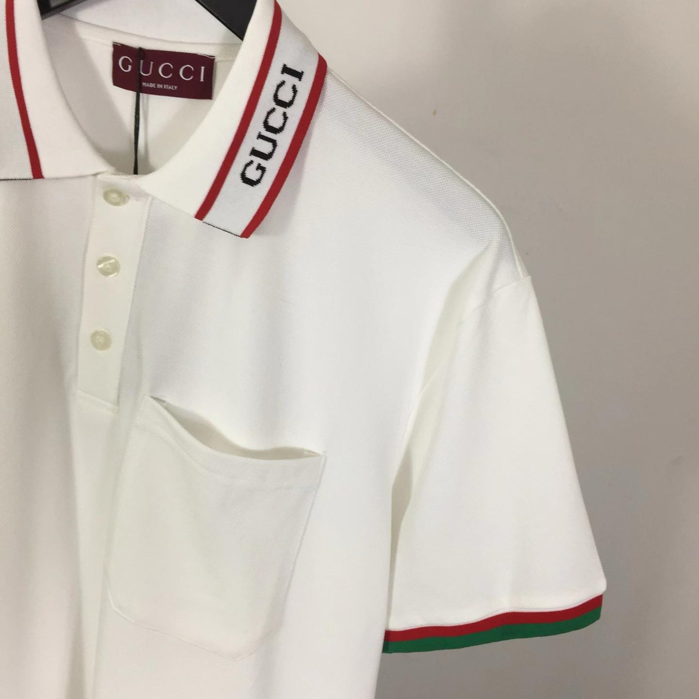 Gucci Cotton Piquet Polo Shirt - EUR FASHION