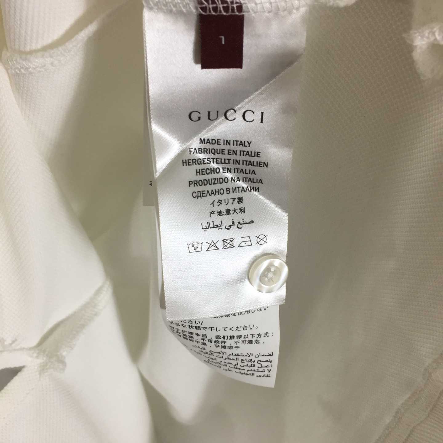 Gucci Cotton Piquet Polo Shirt - EUR FASHION