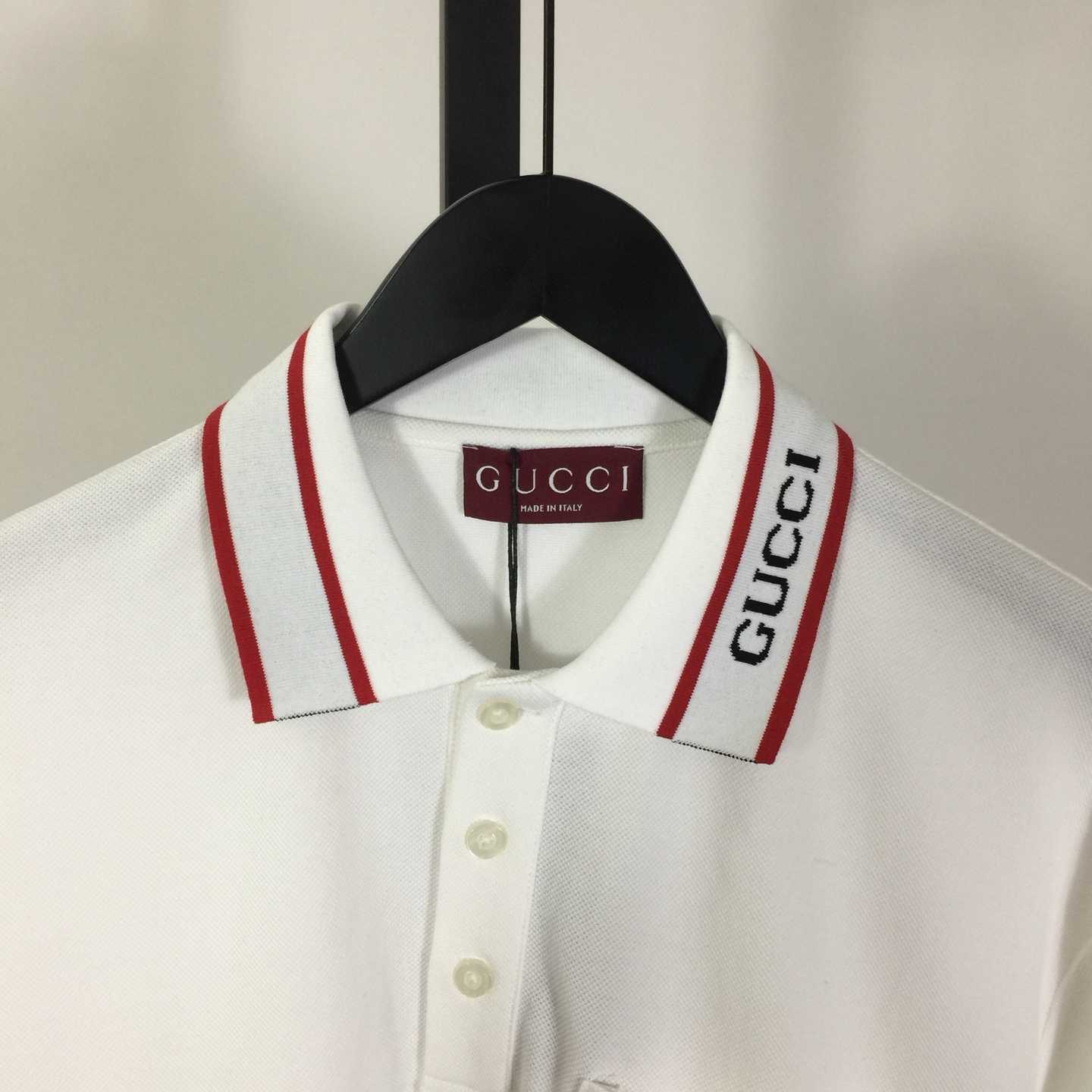 Gucci Cotton Piquet Polo Shirt - EUR FASHION