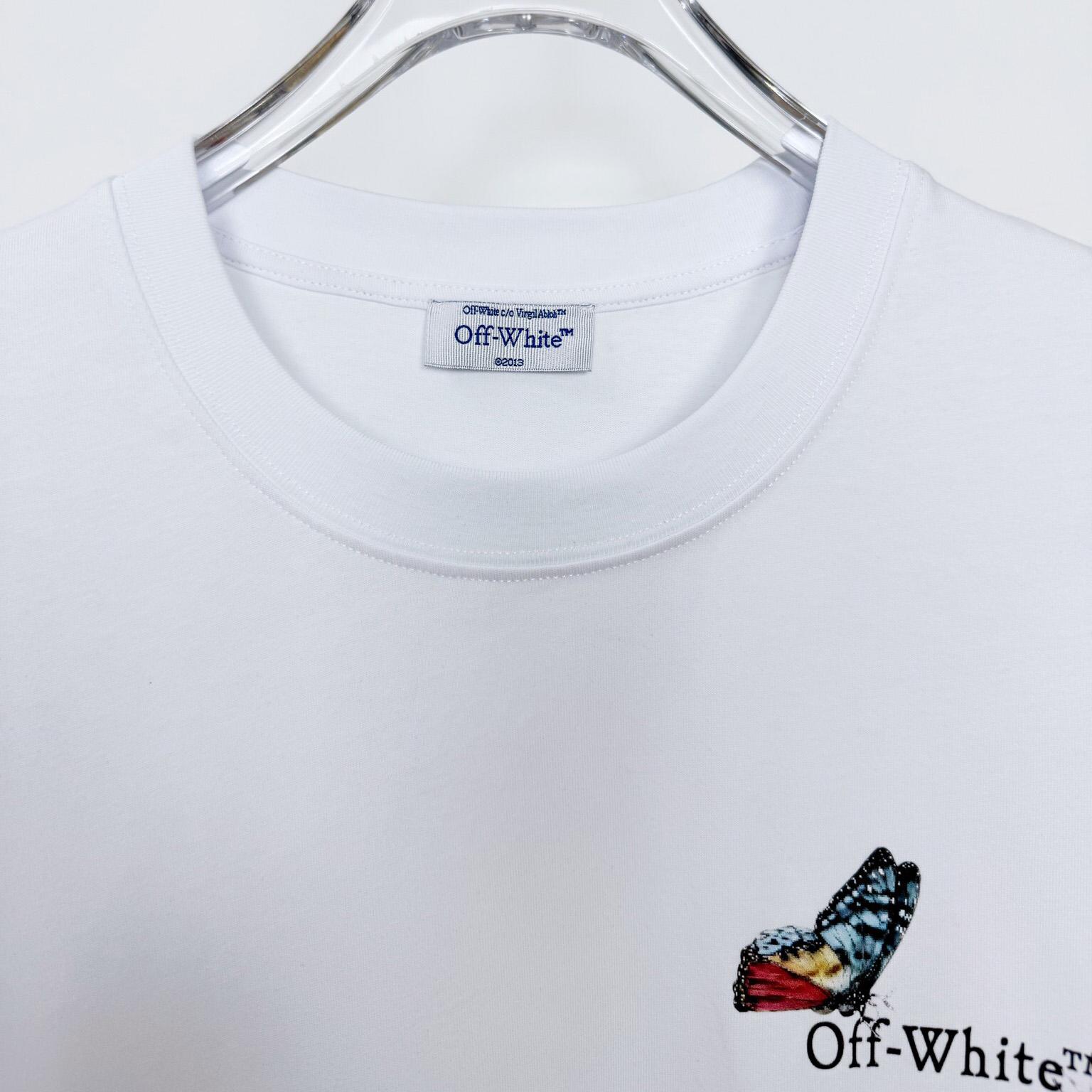 Off-White Arrow Butterfly Top White - EUR FASHION