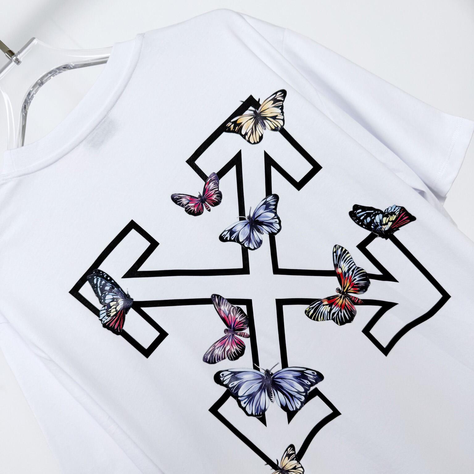 Off-White Arrow Butterfly Top White - EUR FASHION