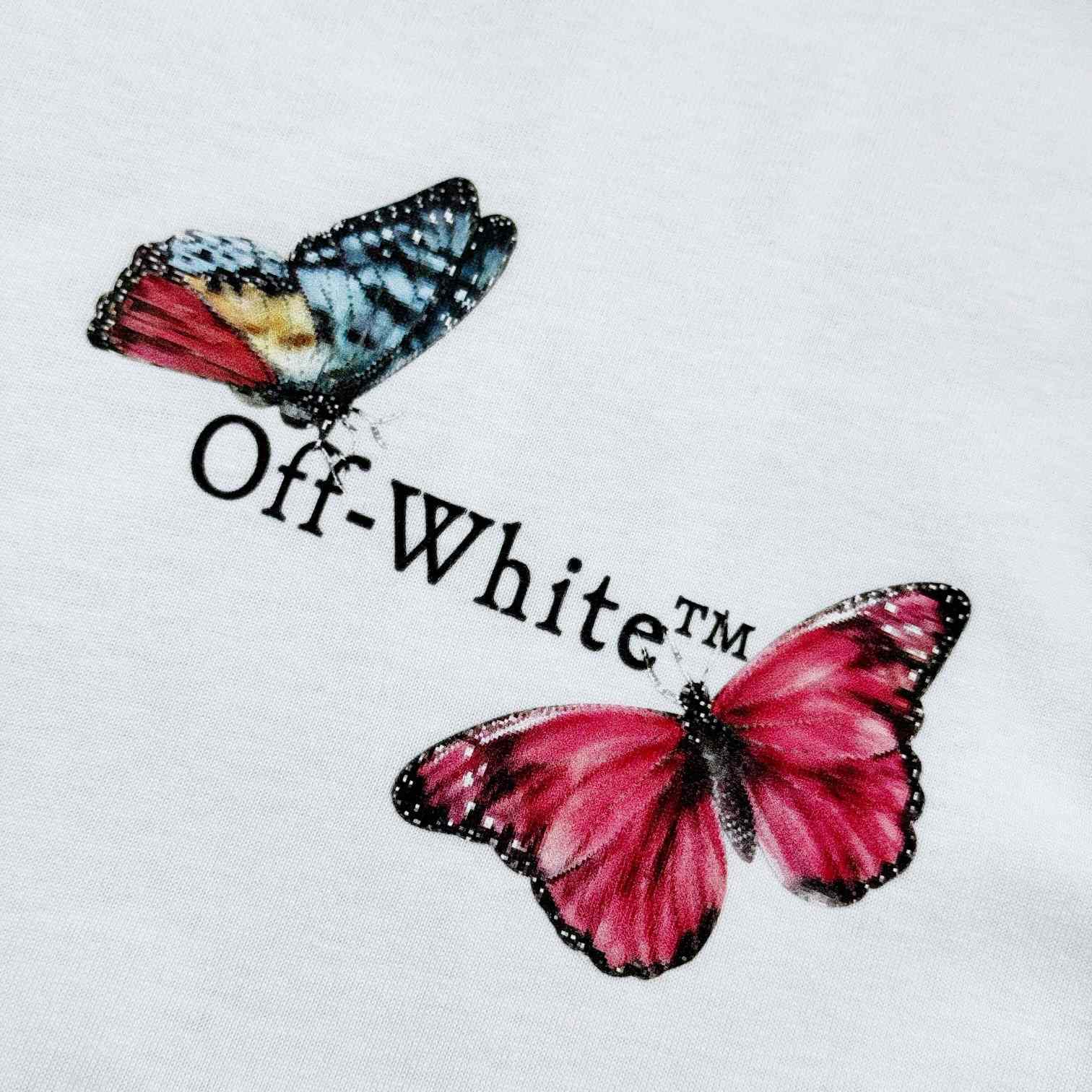 Off-White Arrow Butterfly Top White - EUR FASHION
